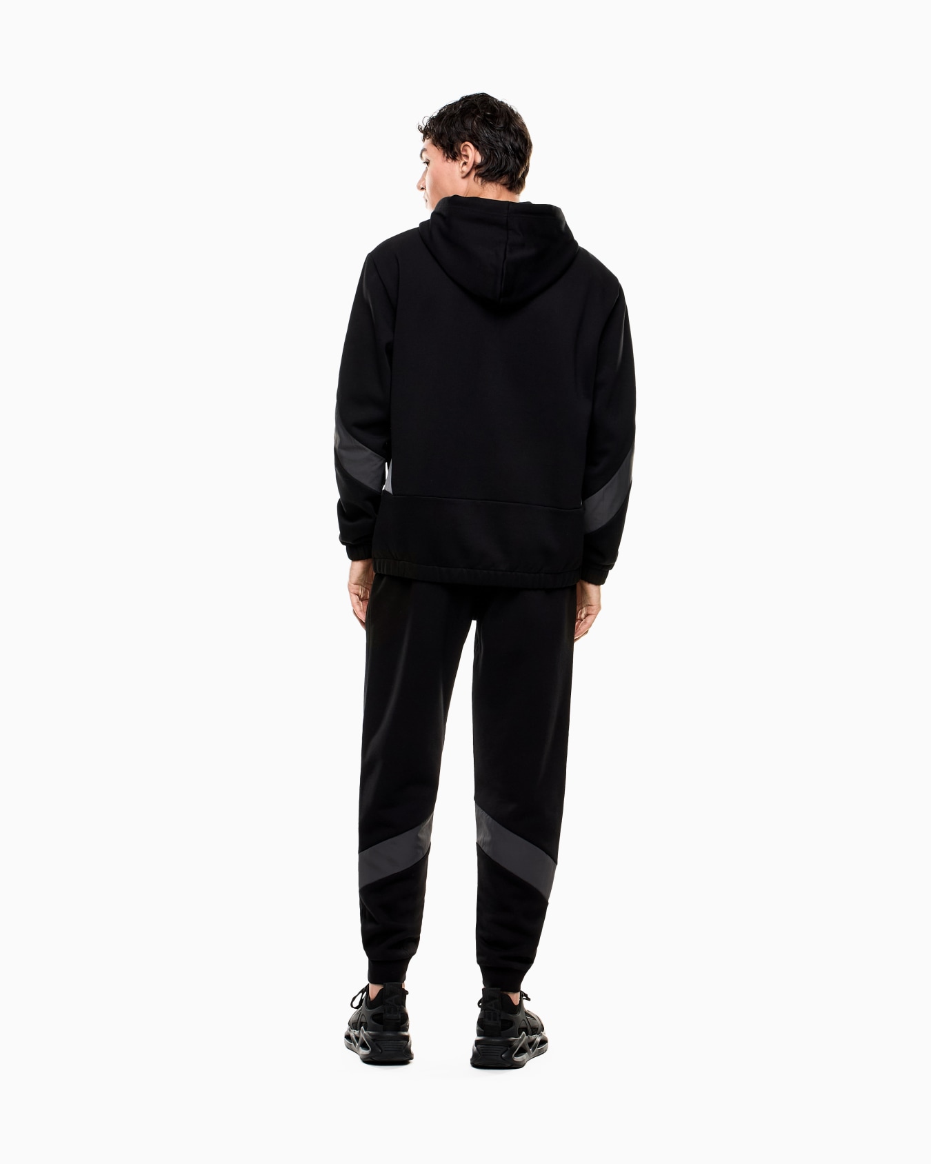 Athletic Colour Block cotton-blend tracksuit  Slide 2
