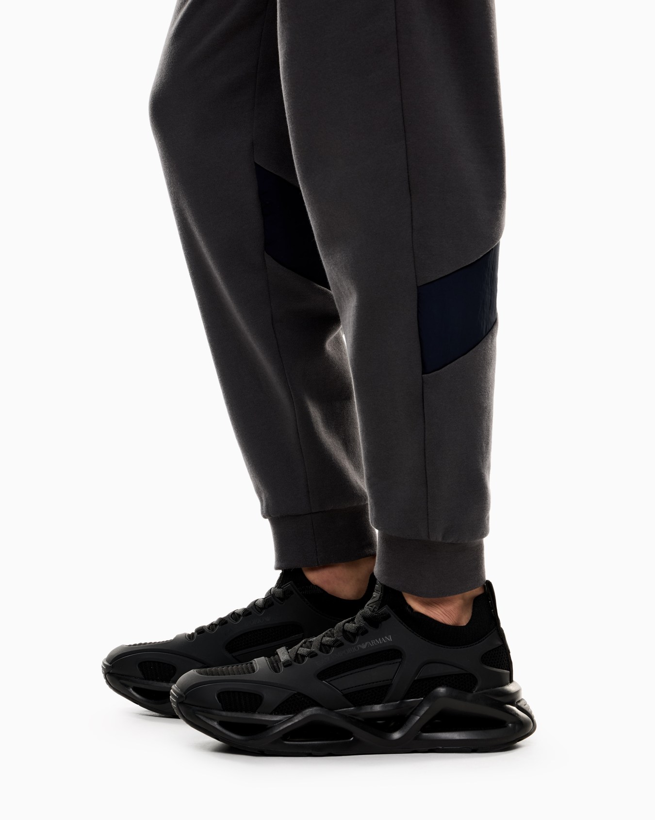 Athletic Colour Block cotton-blend tracksuit  Slide 4