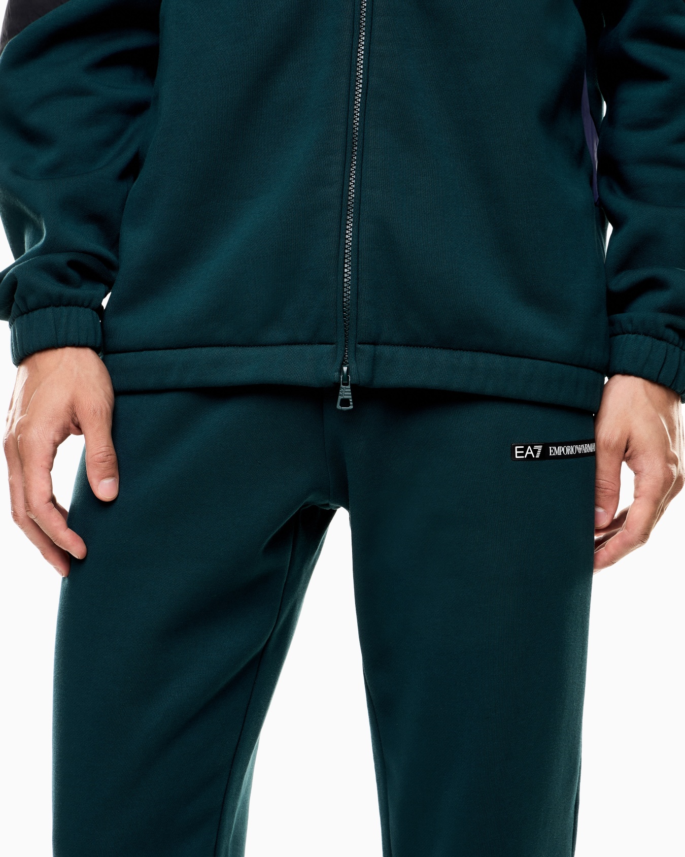 <オンライン限定>Athletic Colour Block トラックスーツ コットン混  スライドする 4