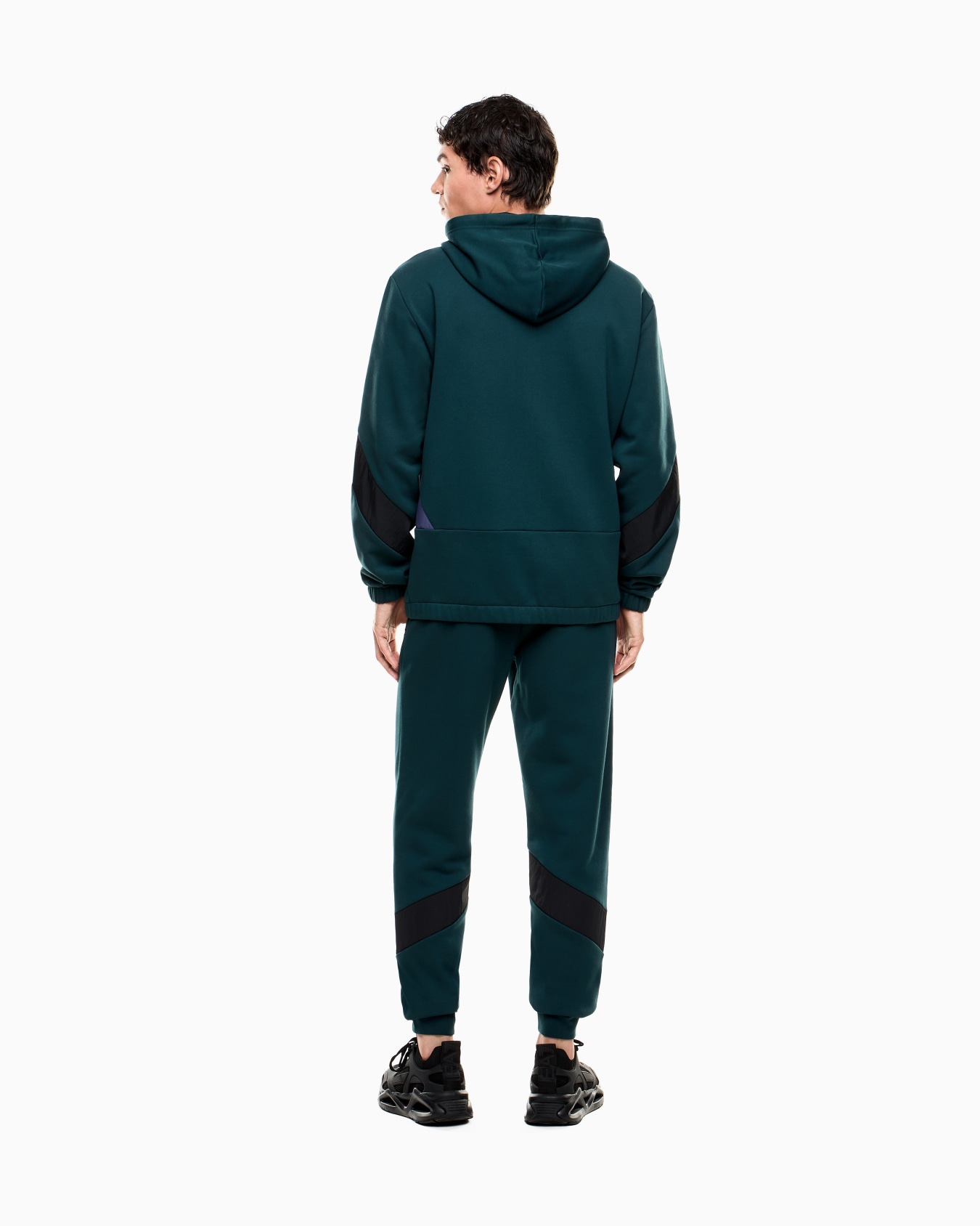 <オンライン限定>Athletic Colour Block トラックスーツ コットン混  スライドする 2