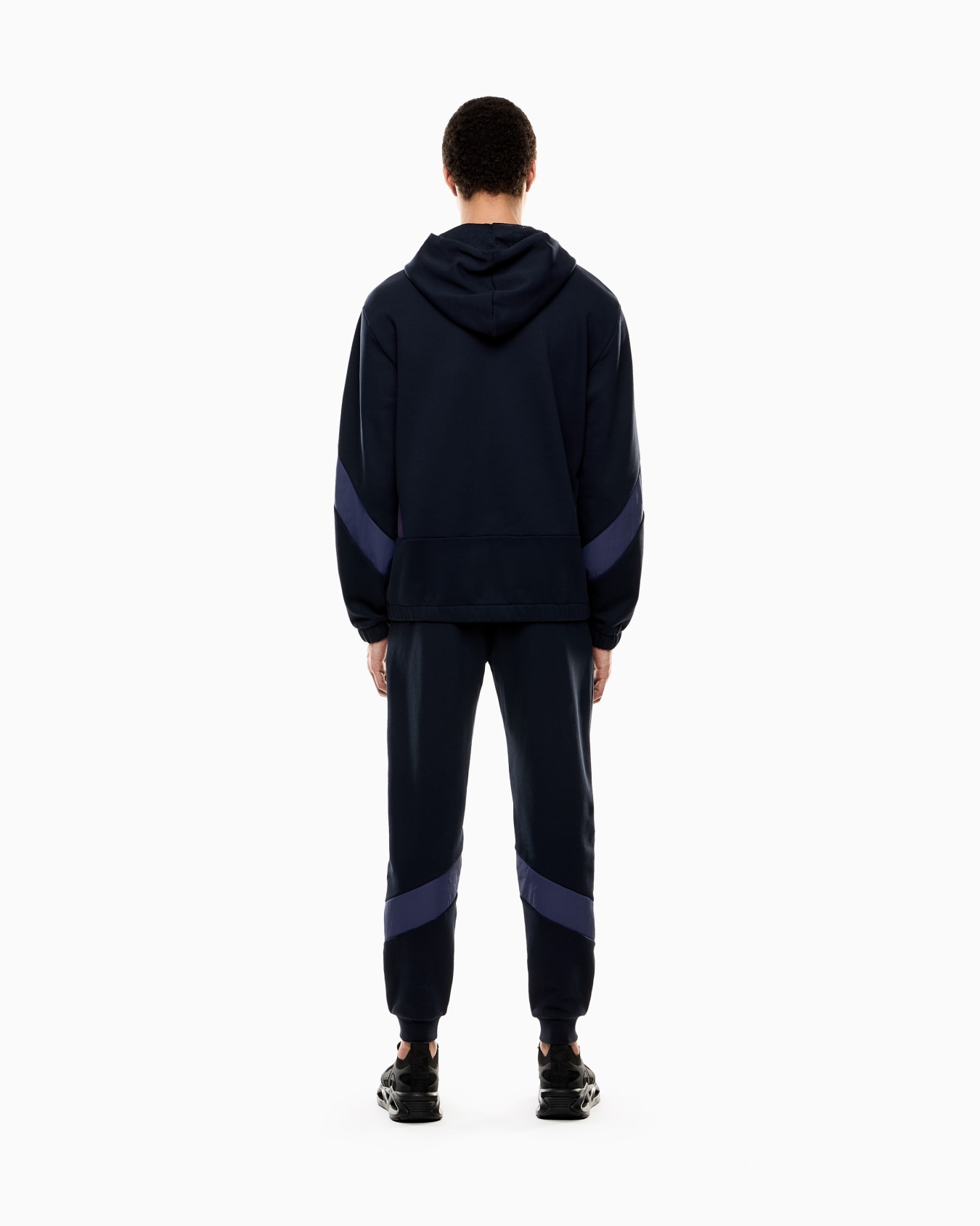 Athletic Colour Block cotton-blend tracksuit  Slide 2