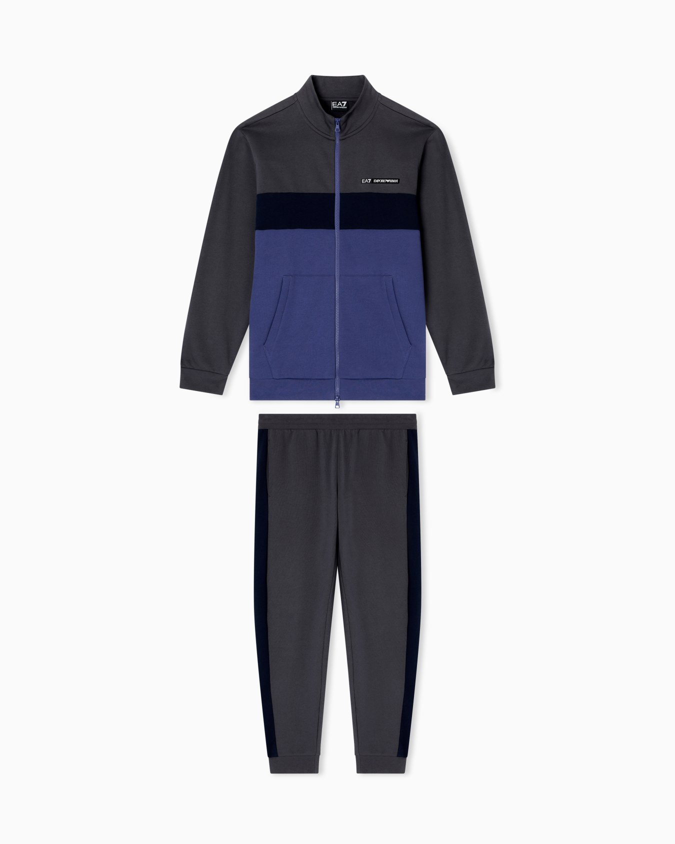ASV Athletic Colour Block Trainingsanzug einer Bio-Baumwollmischung Folie 0
