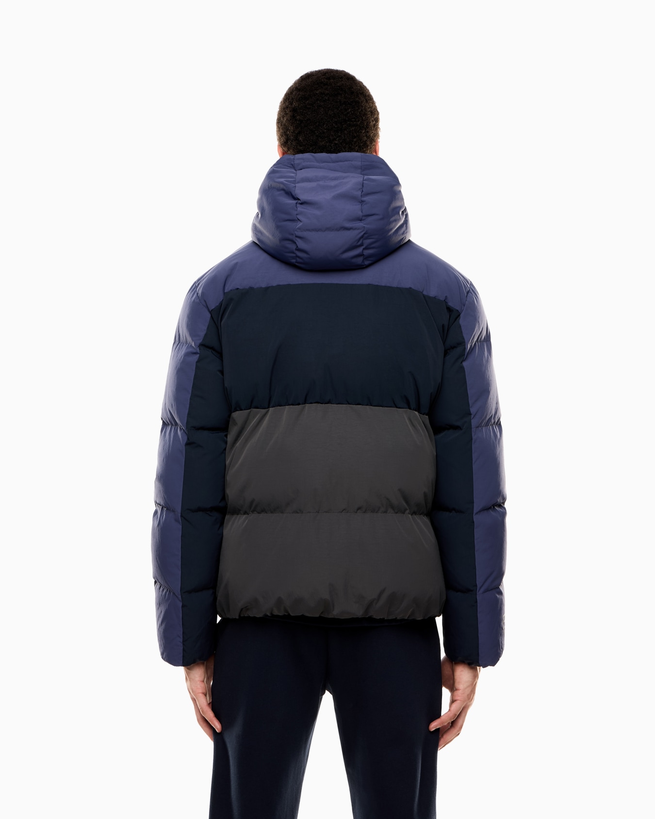 Chaqueta de nailon Athletic Colour Block Diapositiva 2
