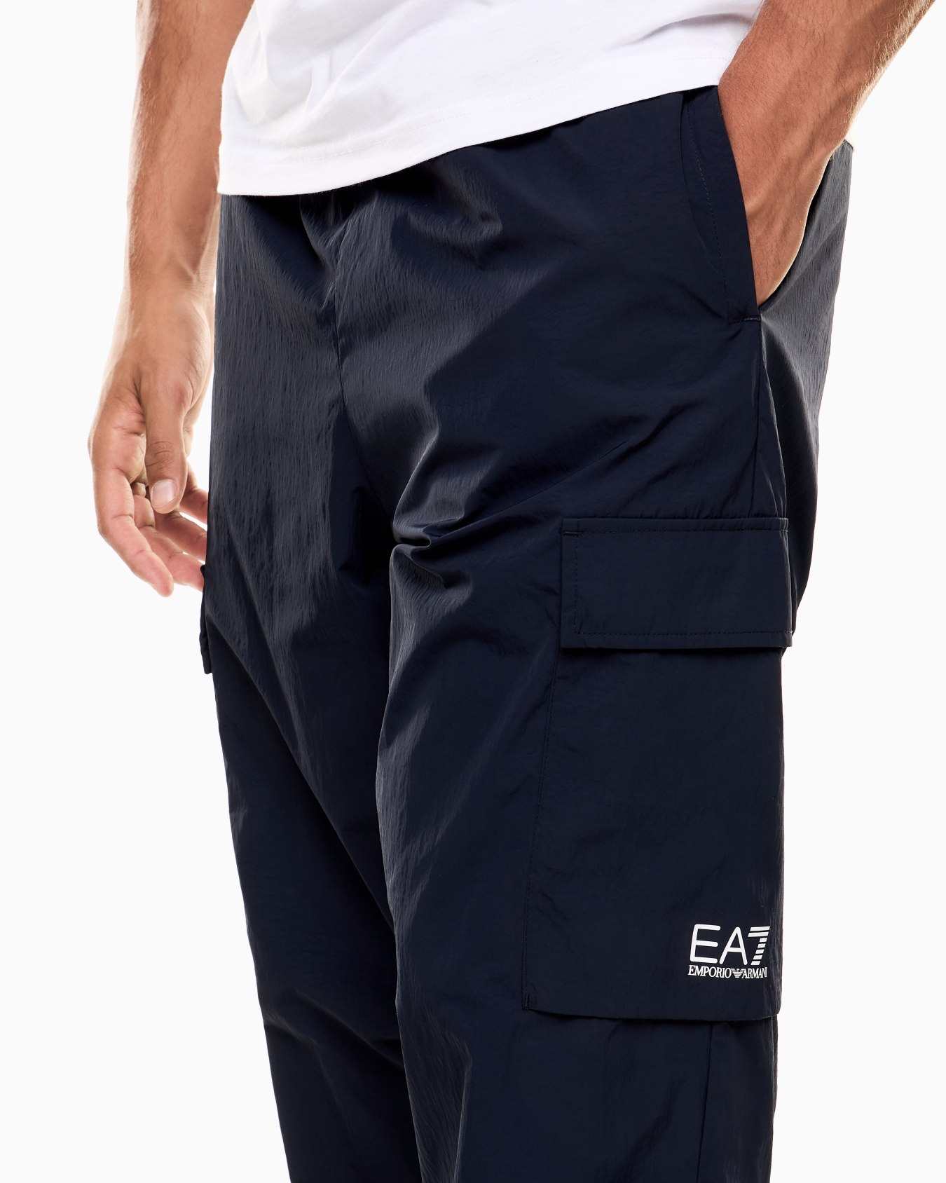 Core Identity nylon joggers Slide 4