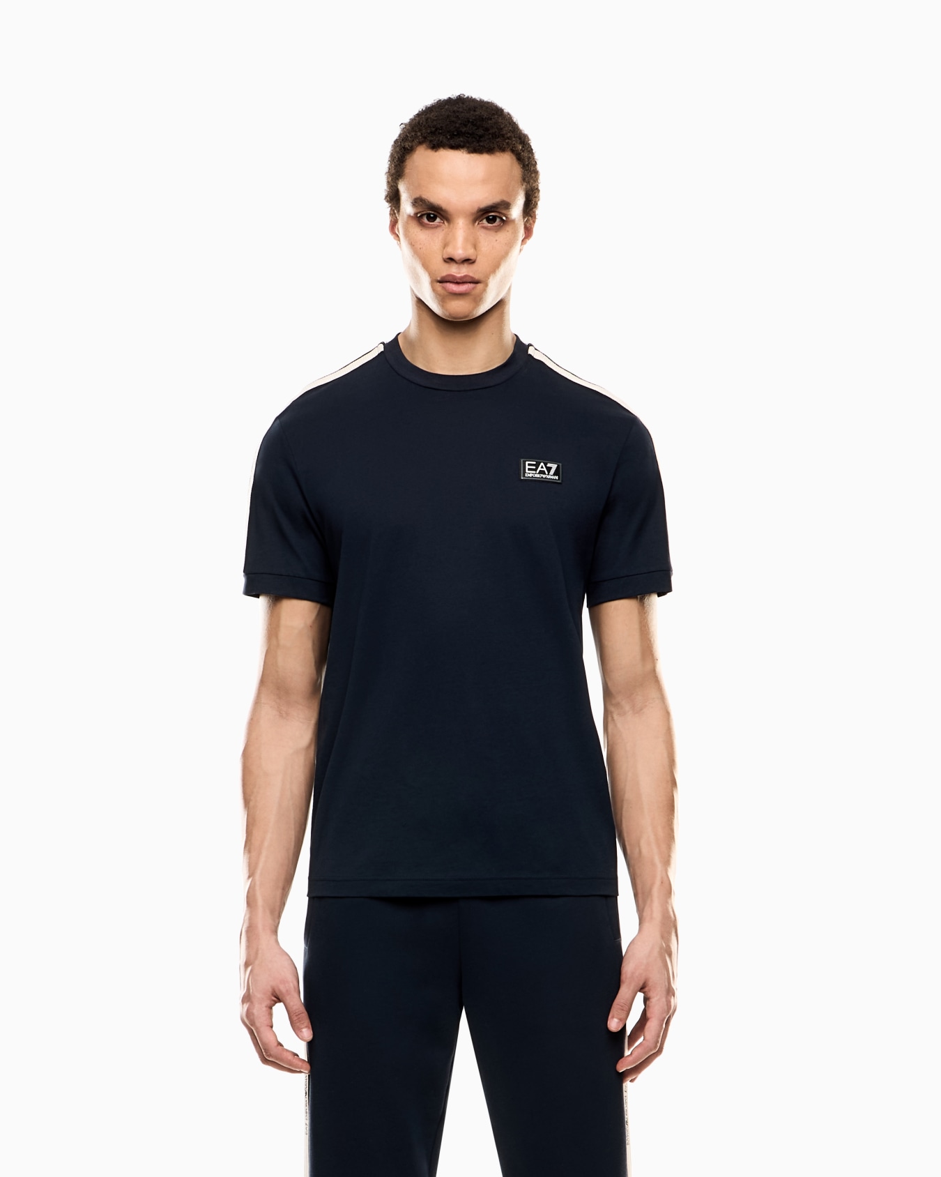 Logo Series T-Shirt aus Baumwoll-Jersey Folie 3