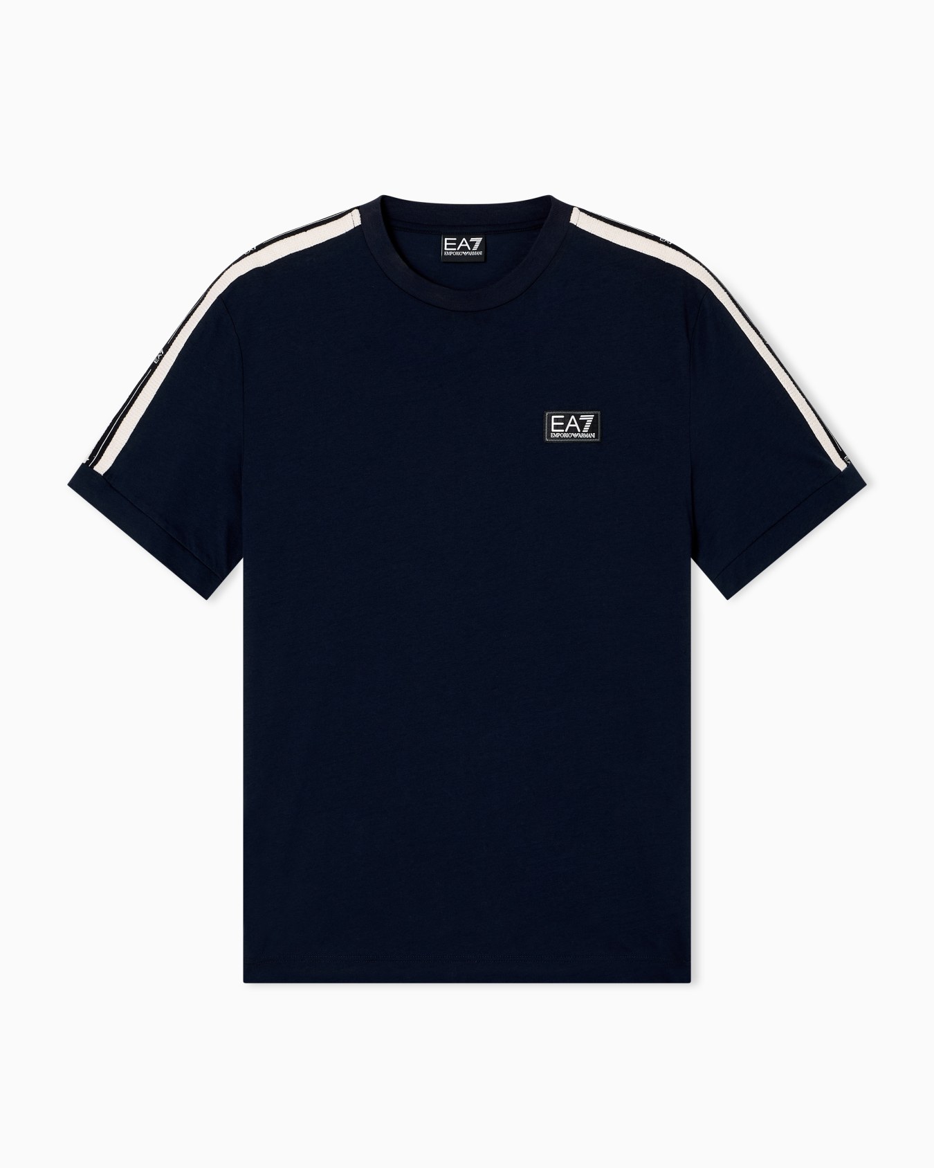 Logo Series T-Shirt aus Baumwoll-Jersey Folie 0