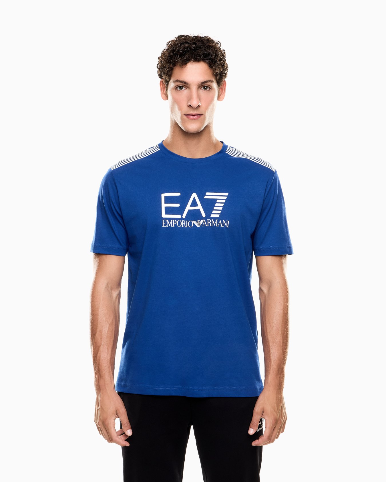 ASV 7 Lines cotton-blend jersey crew-neck T-shirt Slide 3