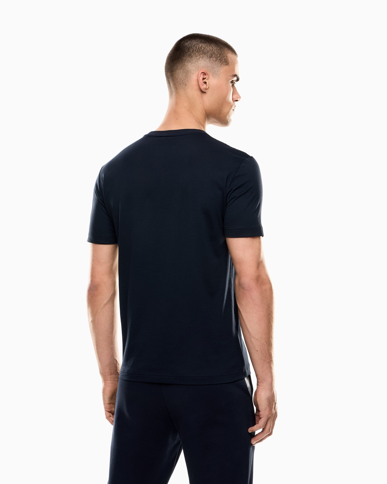 T-shirt girocollo 7 Lines in jersey di misto cotone ASV Slide 2
