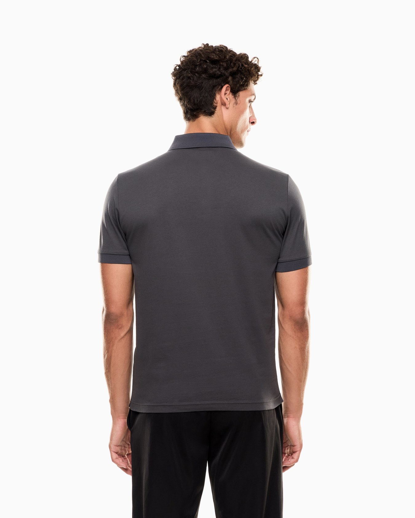 7 Lines cotton-blend jersey polo shirt  Slide 2