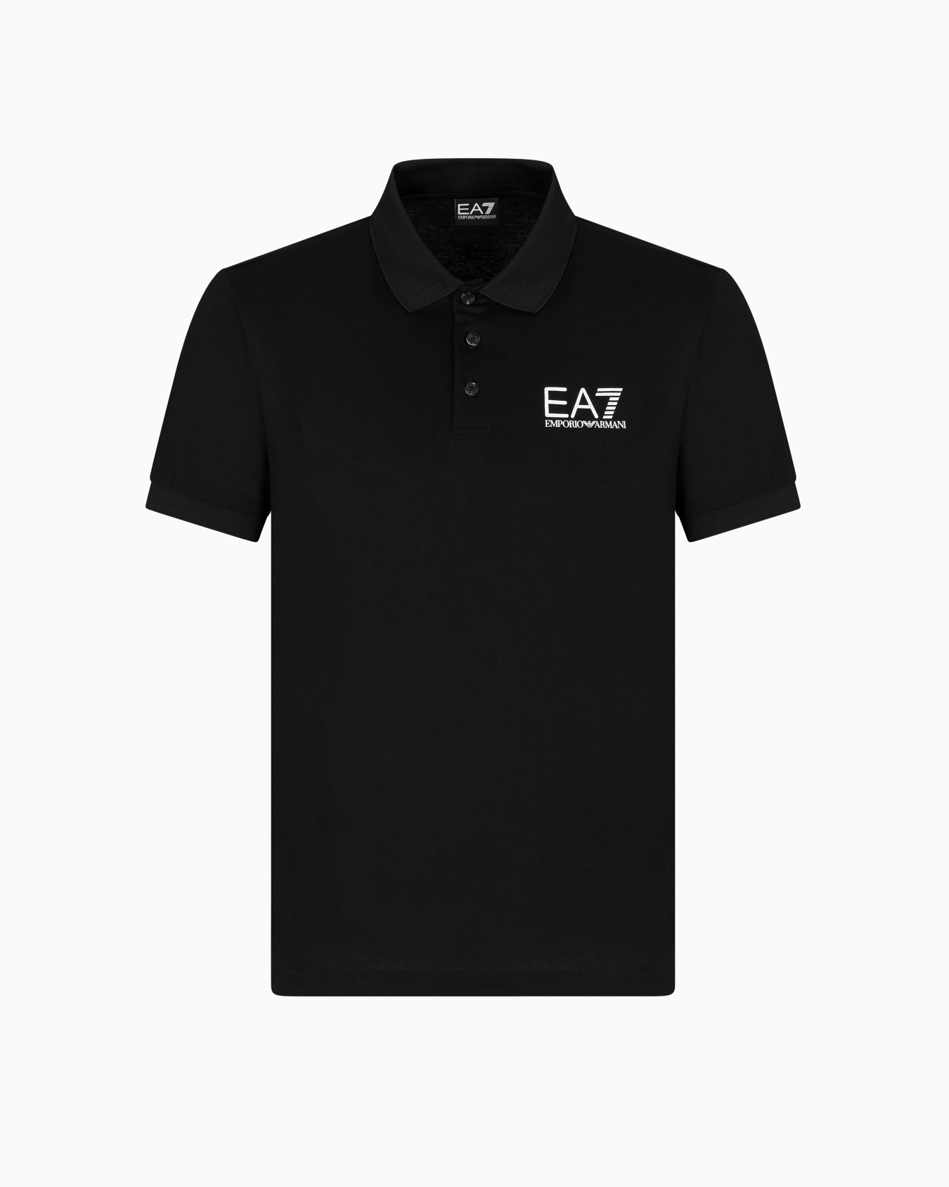Polo de punto de mezcla de algodón 7 Lines  Diapositiva 0