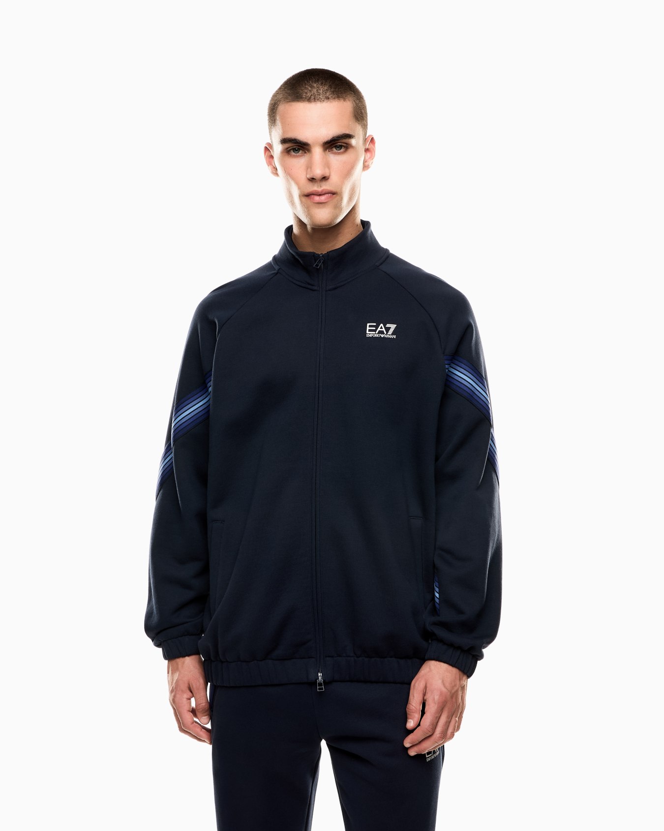 ASV 7 Lines cotton-blend zip-up sweatshirt Slide 3