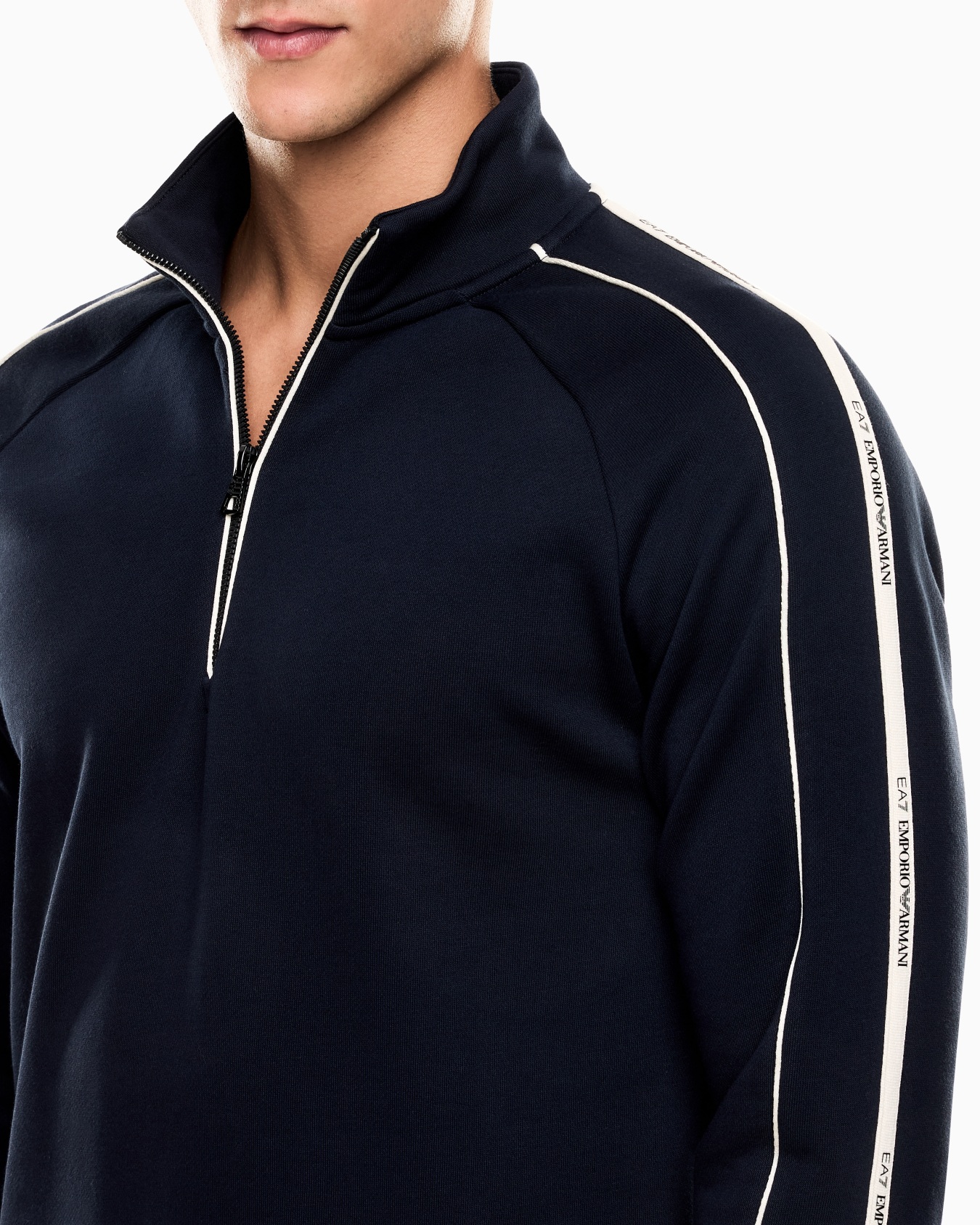 Cotton-blend Logo Series sweatshirt Slide 4