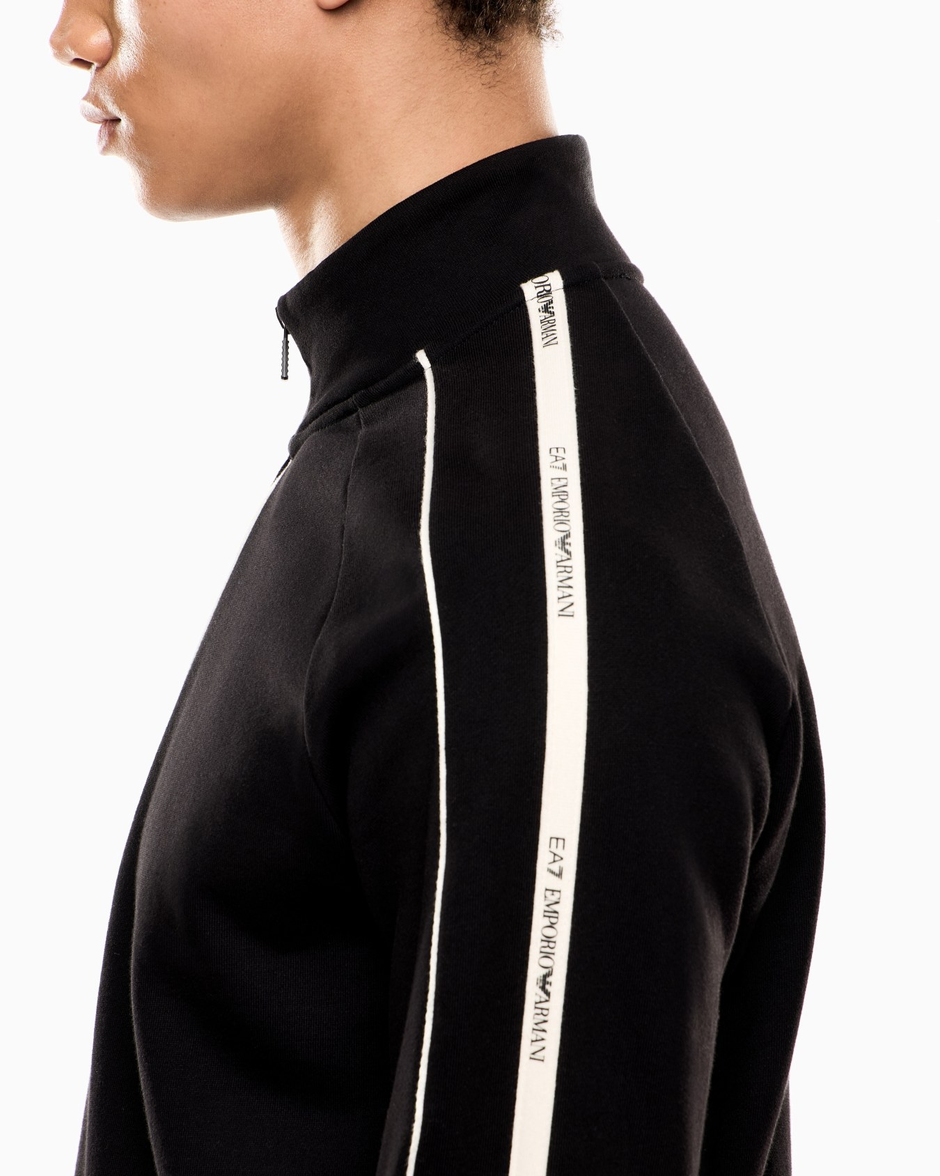 Felpa Logo Series in misto cotone Slide 4