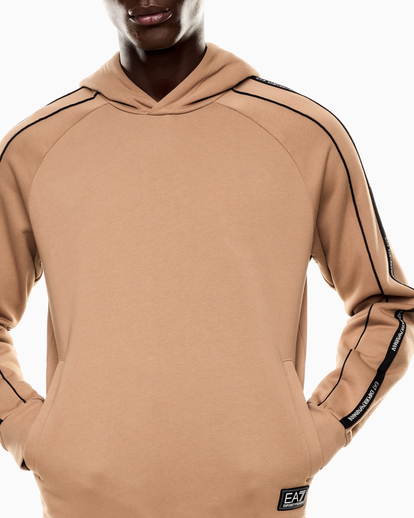 Cotton-blend hooded Logo Series sweatshirt Slide 4