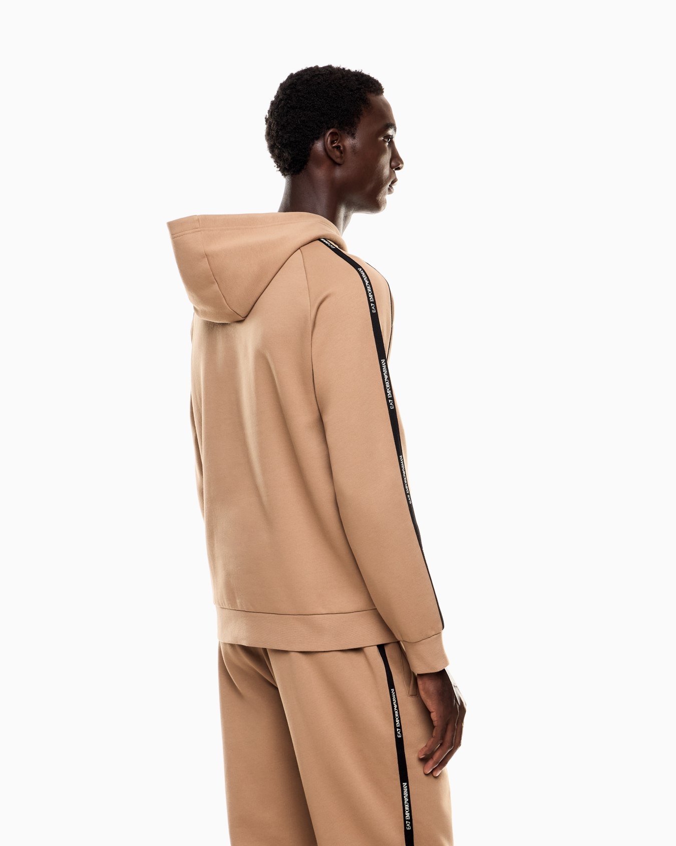 Cotton-blend hooded Logo Series sweatshirt Slide 2