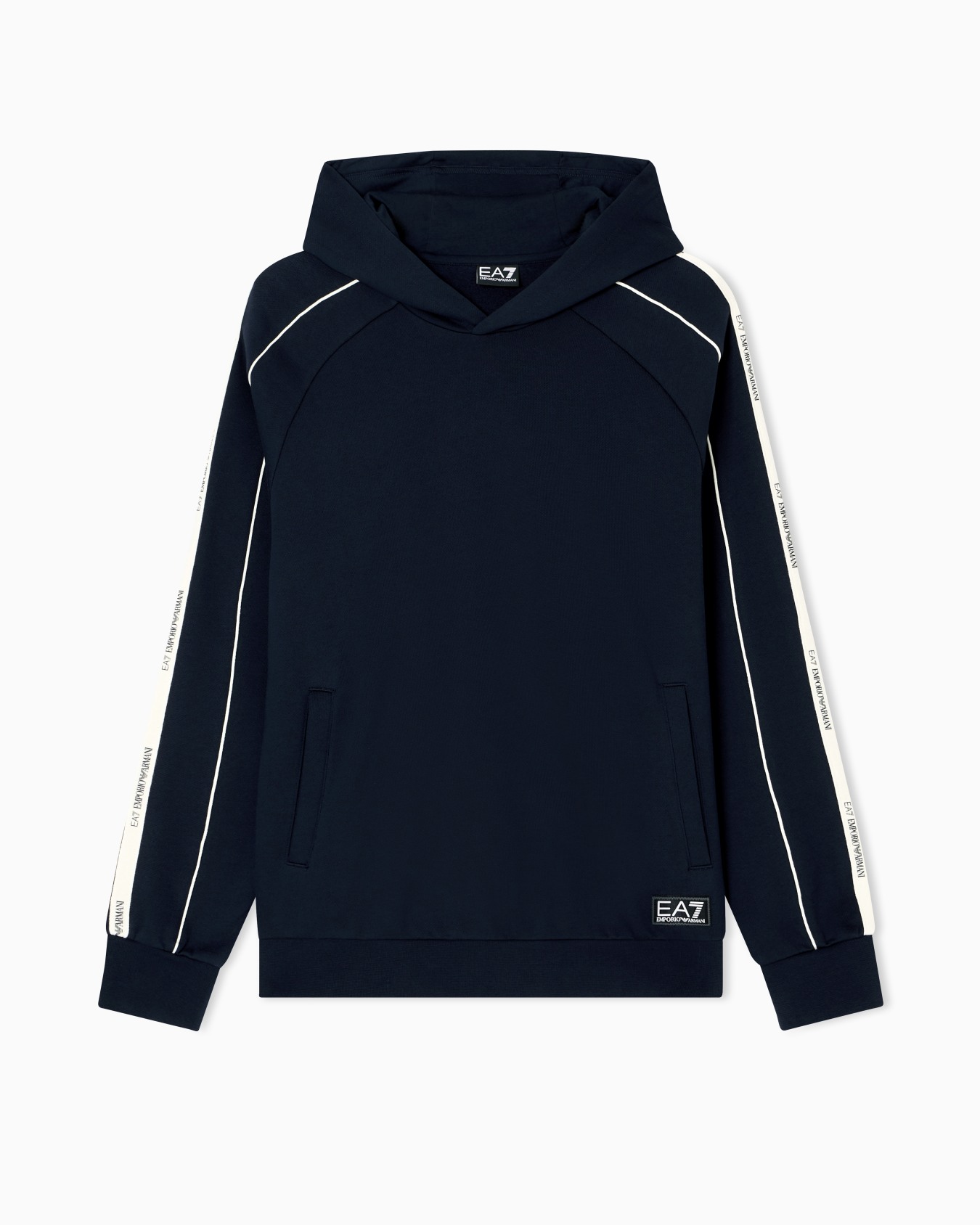 Sudadera con capucha Logo Series en mezcla de algodón Diapositiva 0