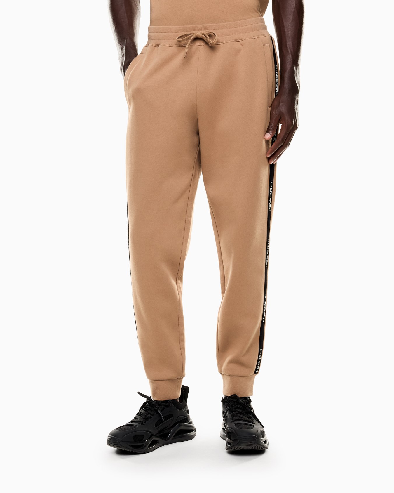 Logo Series cotton-blend joggers Slide 3