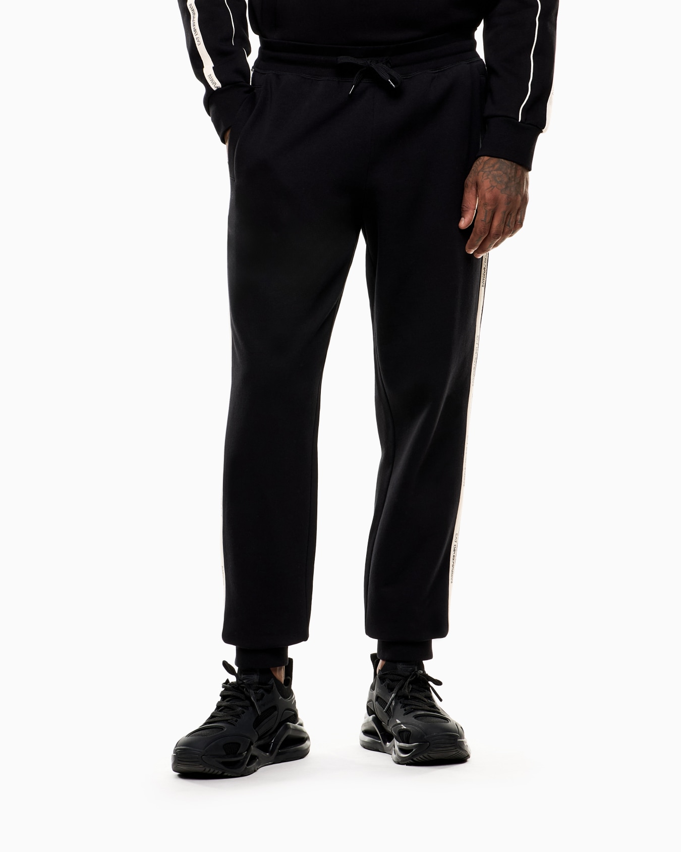 Pantalon de jogging Logo Series en mélange de coton Diapositive 3
