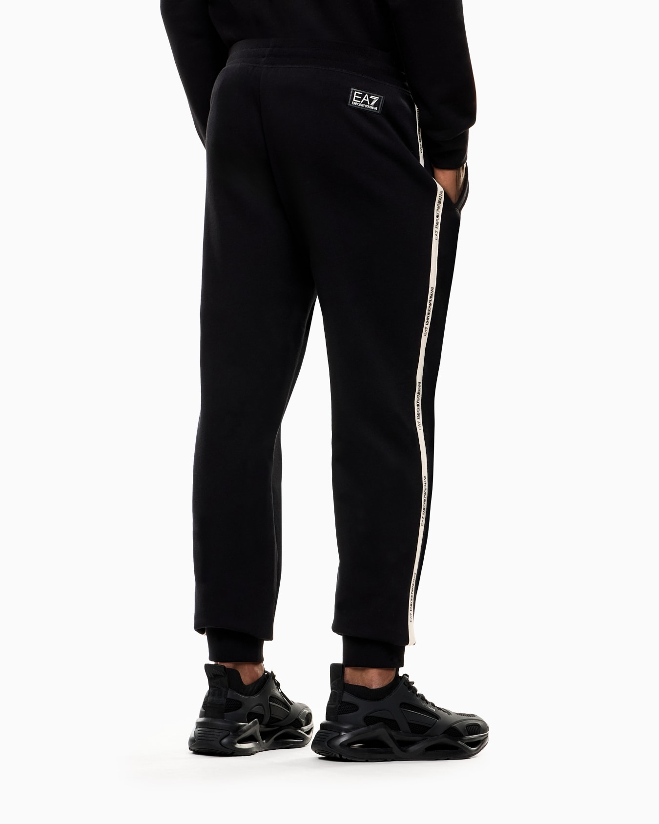 Pantalon de jogging Logo Series en mélange de coton Diapositive 2