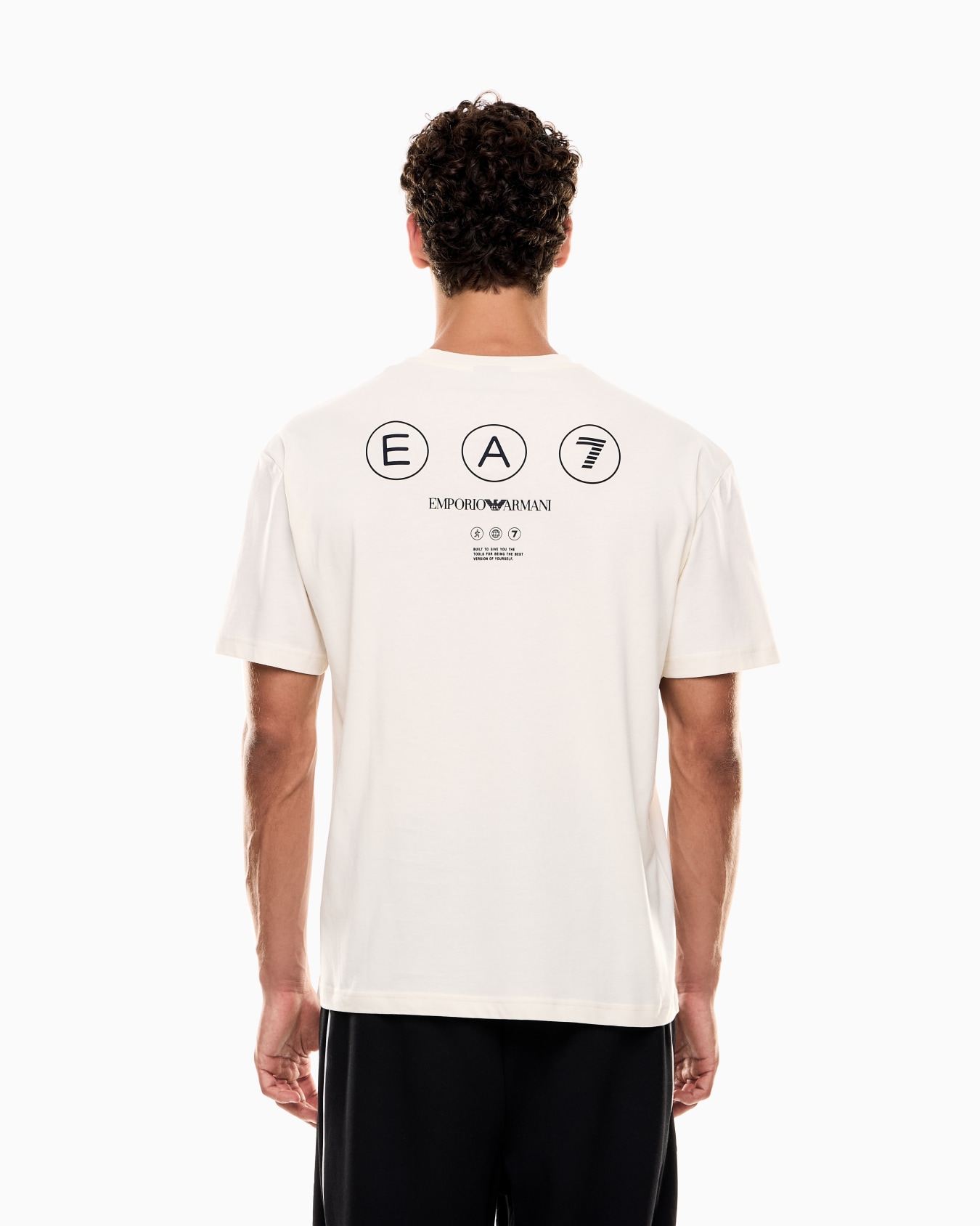 T-shirt Logo Series en jersey de coton avec imprimé Diapositive 2