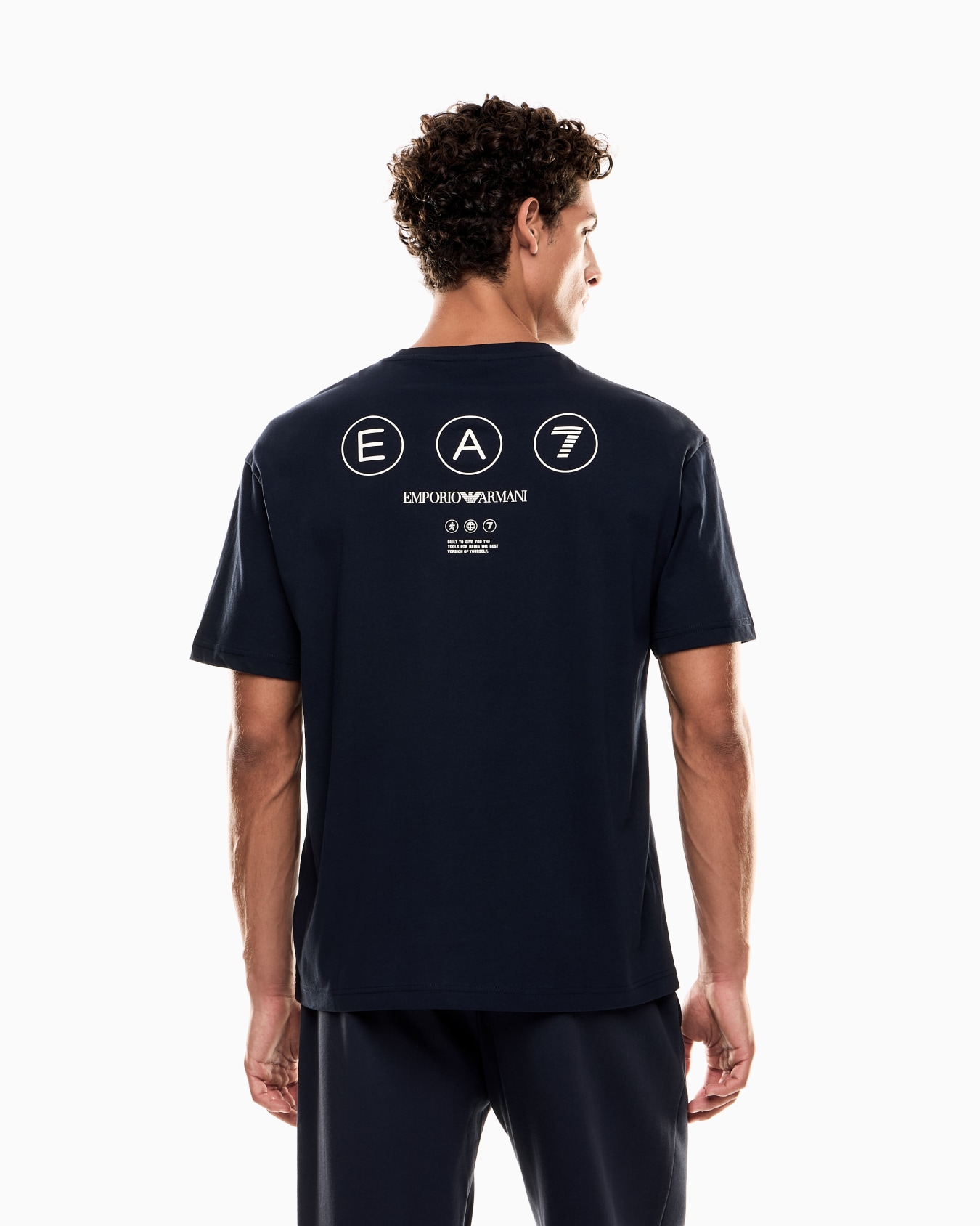 Logo-Series Jersey-T-Shirt mit Maxi-Print, gefertigt aus Baumwolle Folie 2
