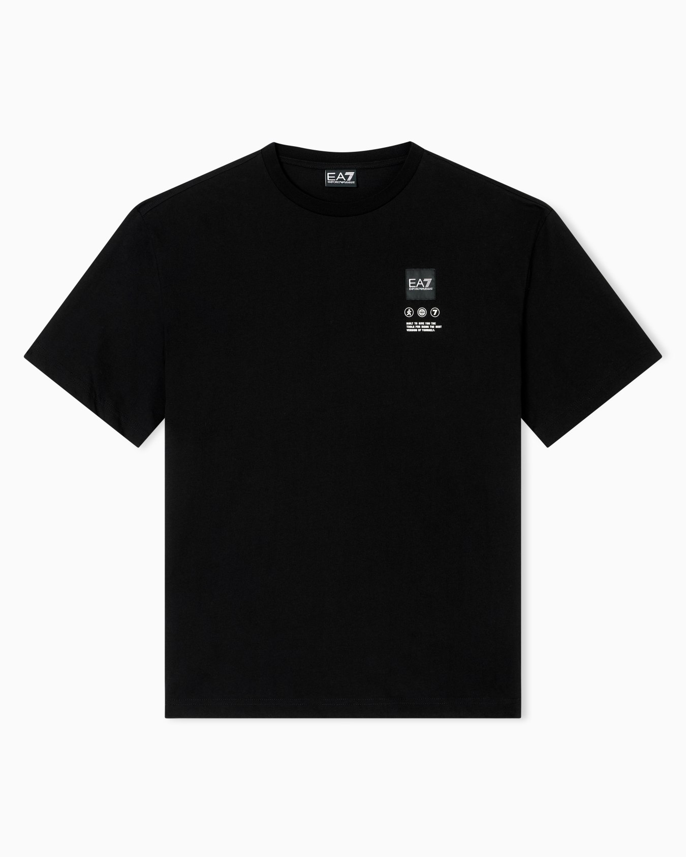 Logo Series cotton jersey T-shirt with print Slide 0