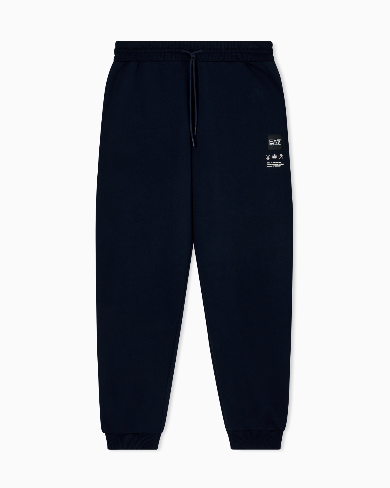 Logo Series joggers in French terry cotton Slide 0