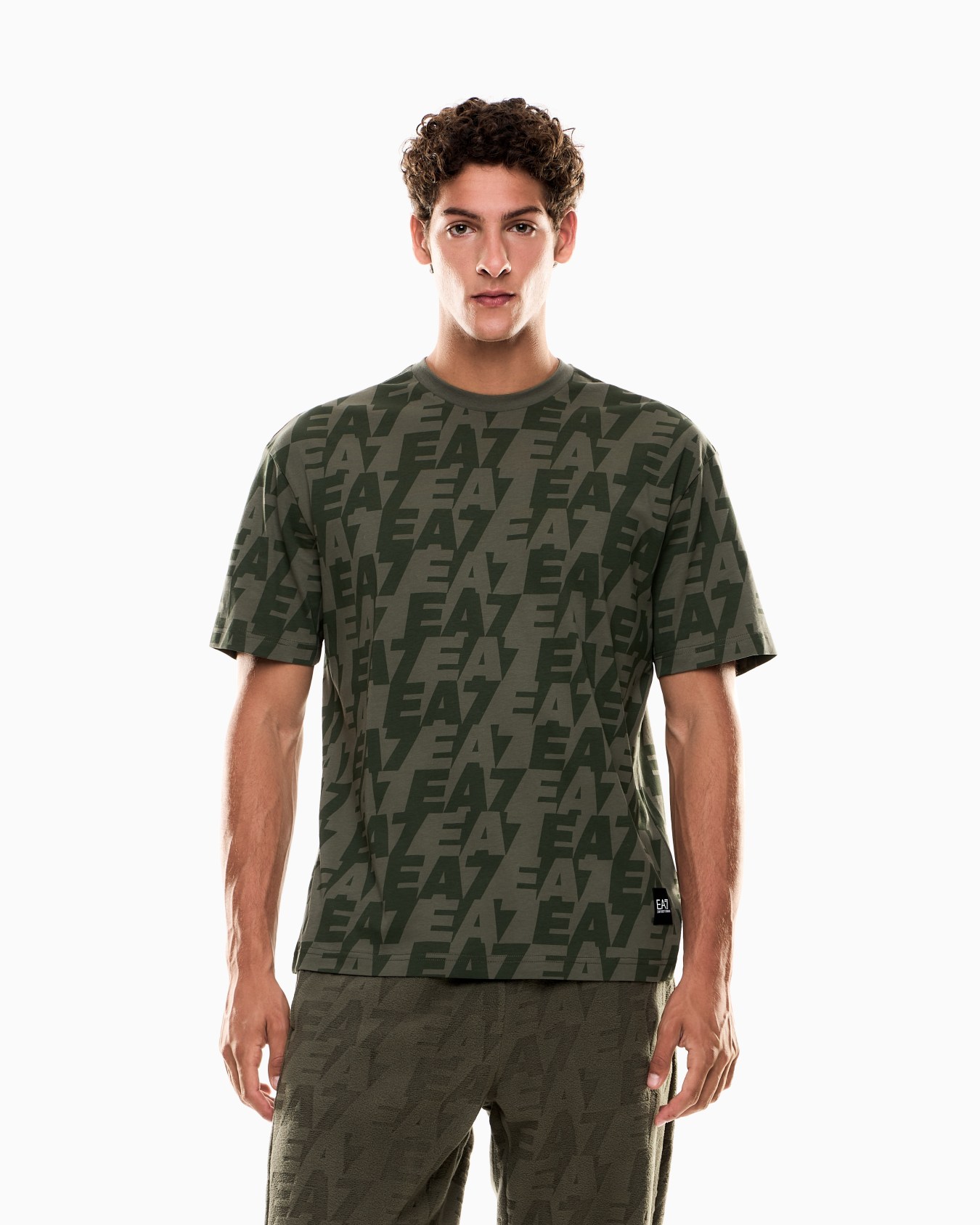 ASV Logo Series organic-cotton crew-neck T-shirt Slide 3