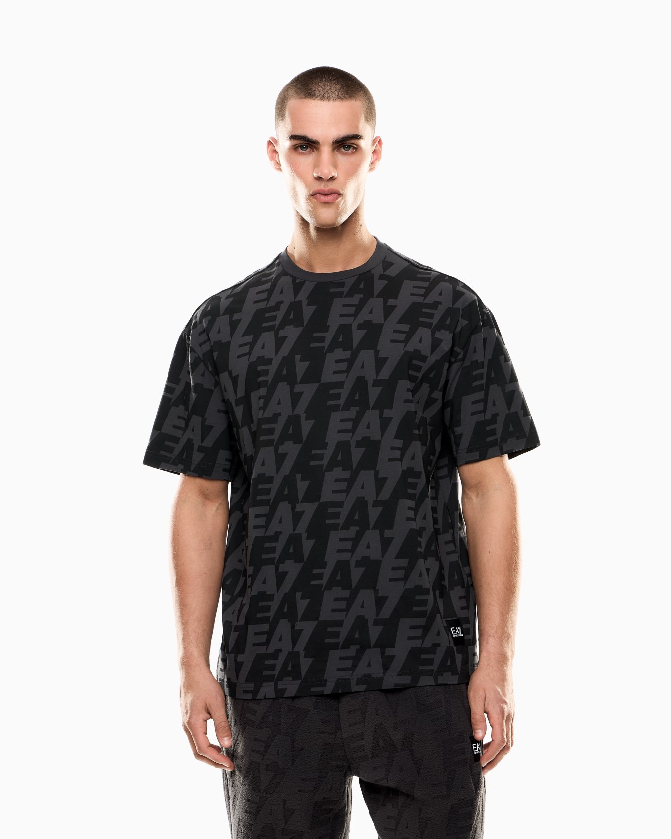 ASV Logo Series organic-cotton crew-neck T-shirt Slide 3