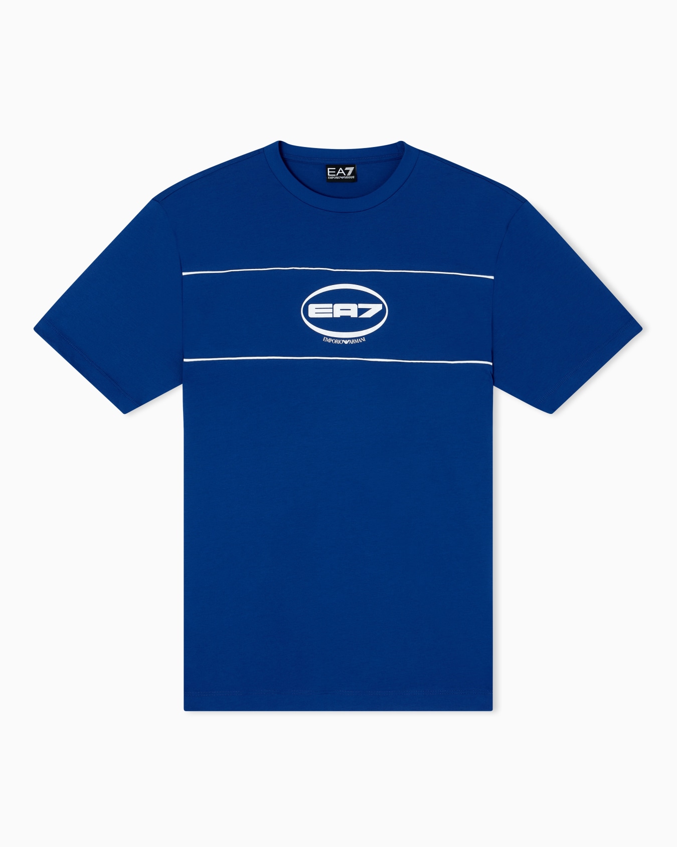 Logo Series クルーネックTシャツ コットン混紡ジャージー スライドする 0