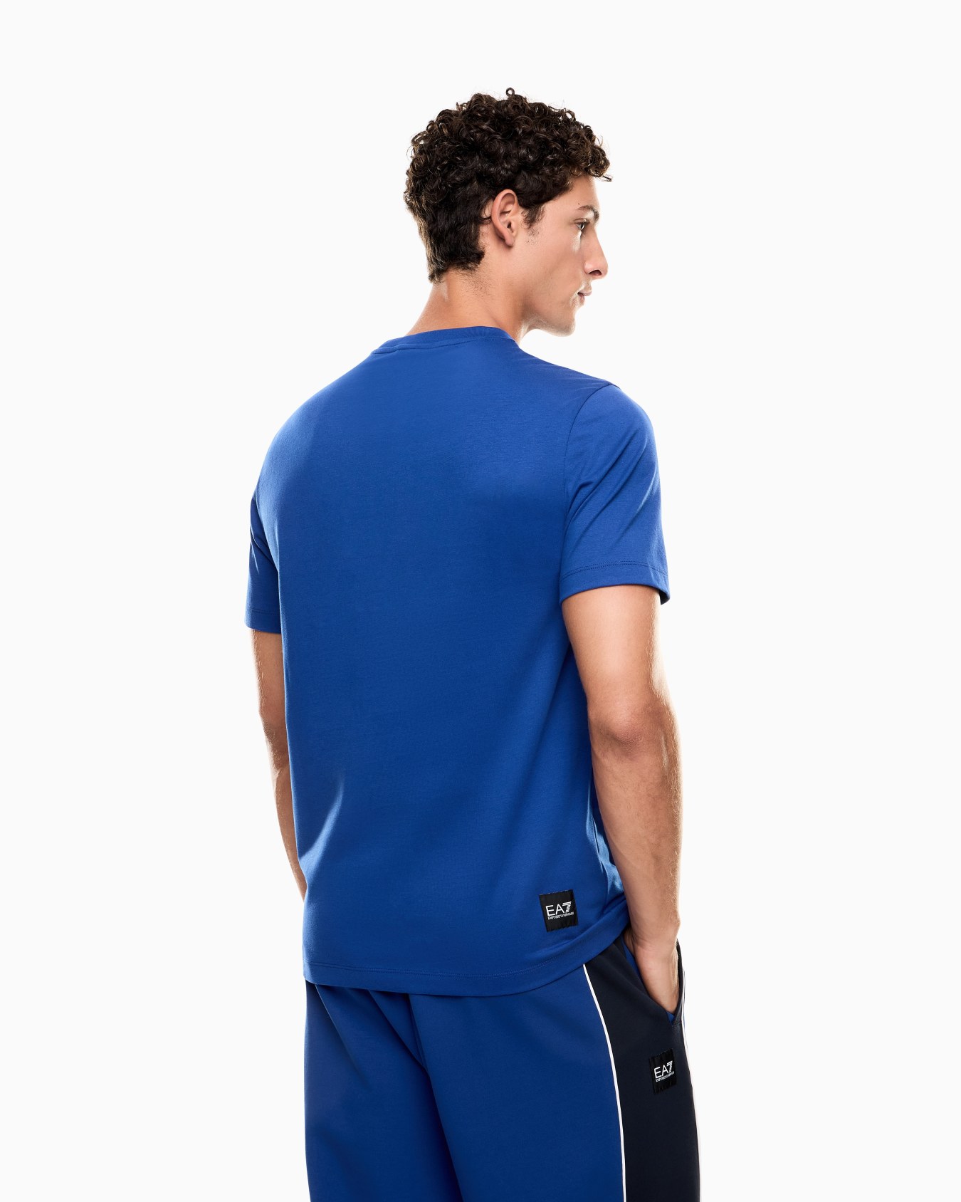 Logo Series cotton-blend jersey crew-neck T-shirt Slide 2