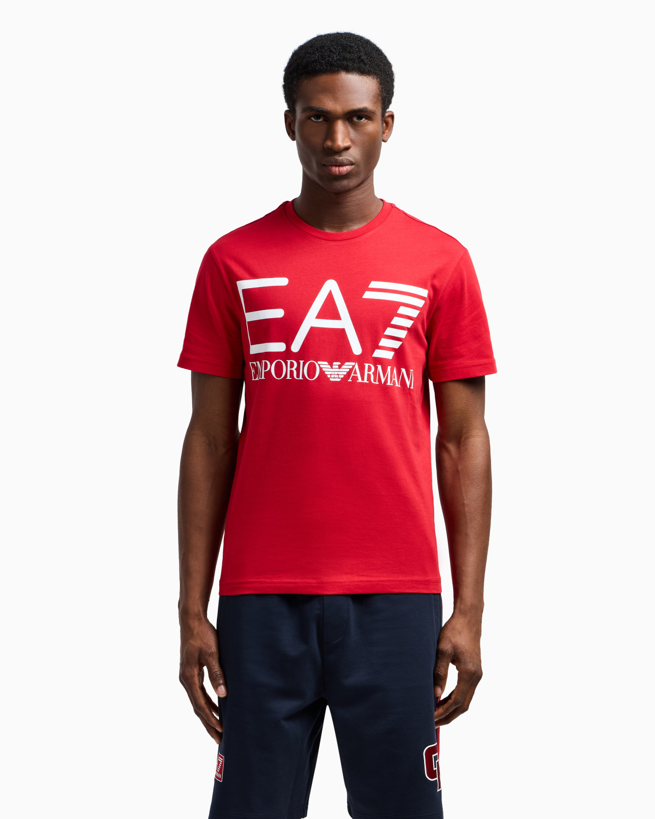 Olimpia Milano T-shirt en coton avec imprimé Diapositive 1