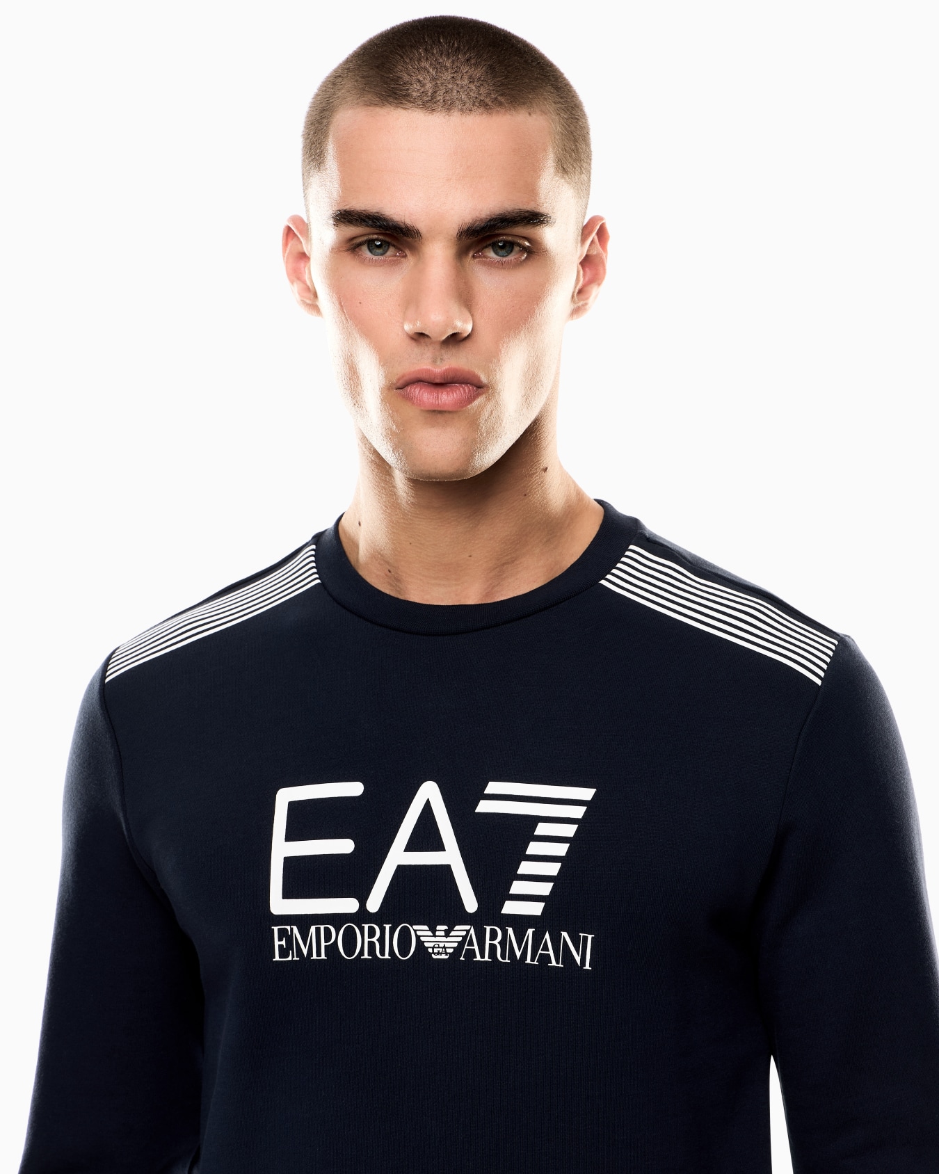 ASV 7 Lines crew-neck sweatshirt in a cotton blend Slide 4