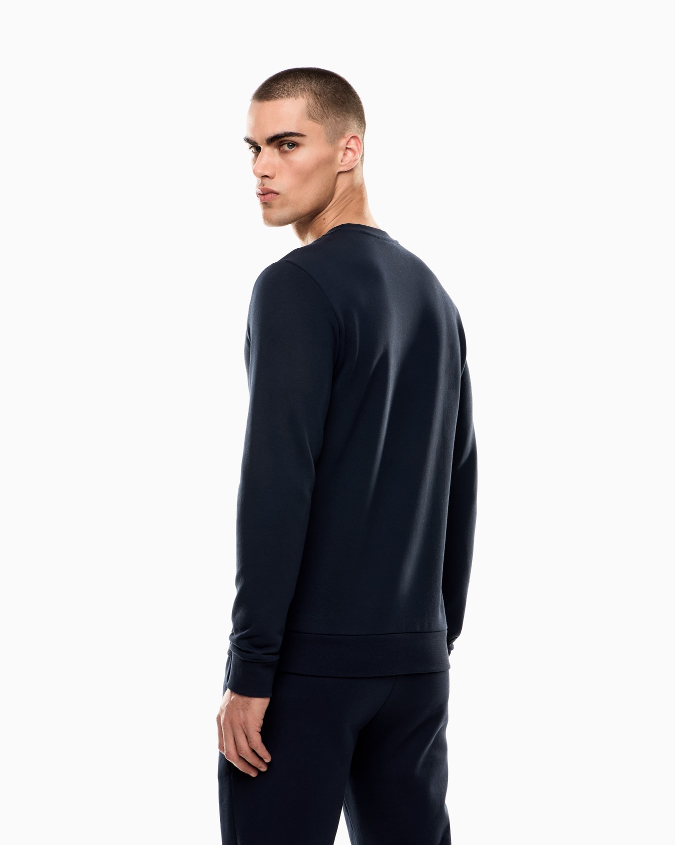 ASV 7 Lines crew-neck sweatshirt in a cotton blend Slide 2
