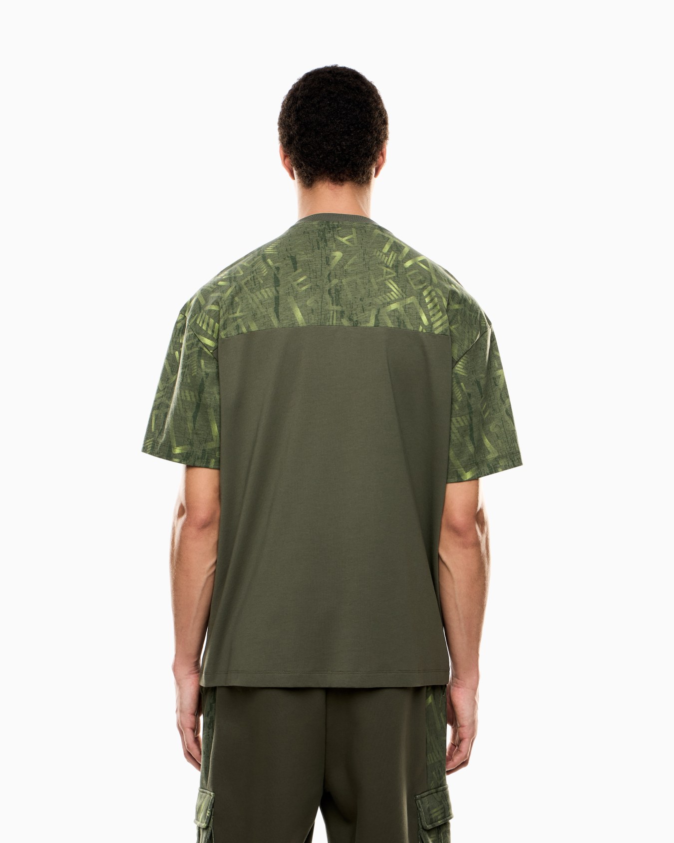 Graphic Series cotton-jersey crew-neck T-shirt Slide 2