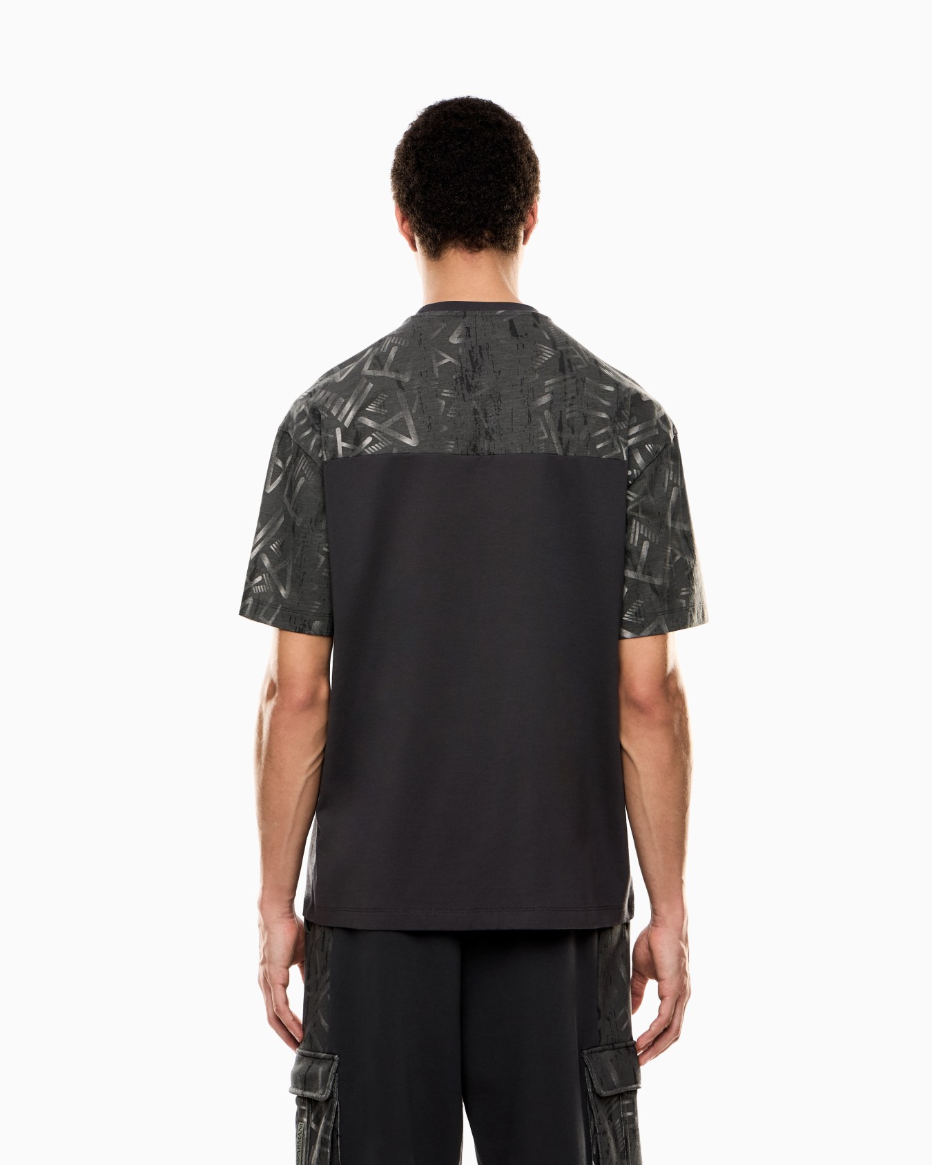 Graphic Series cotton-jersey crew-neck T-shirt Slide 2