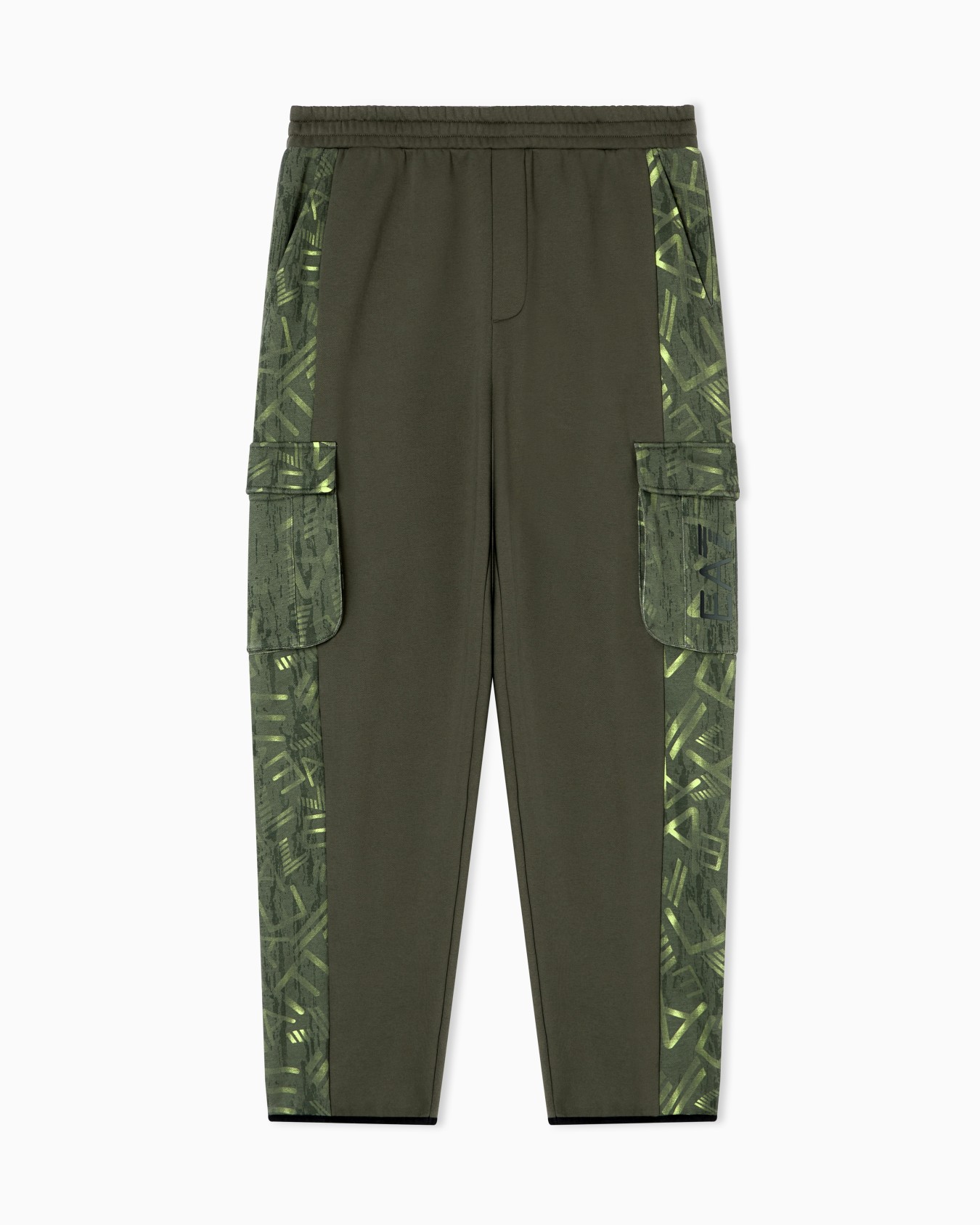 Pantalon cargo Graphic Series en jersey de coton Diapositive 0