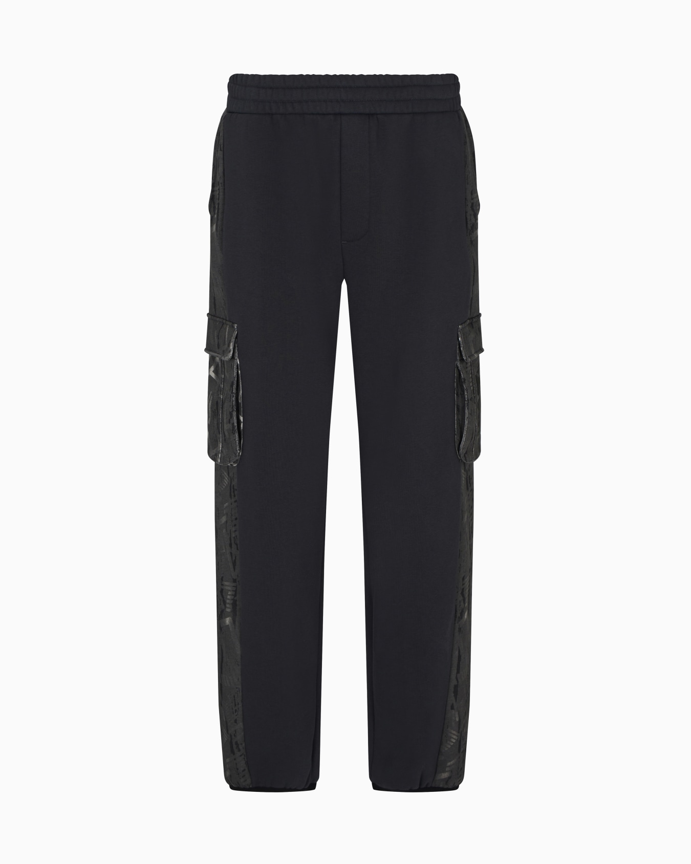 Graphic Series cotton jersey cargo trousers Slide 0