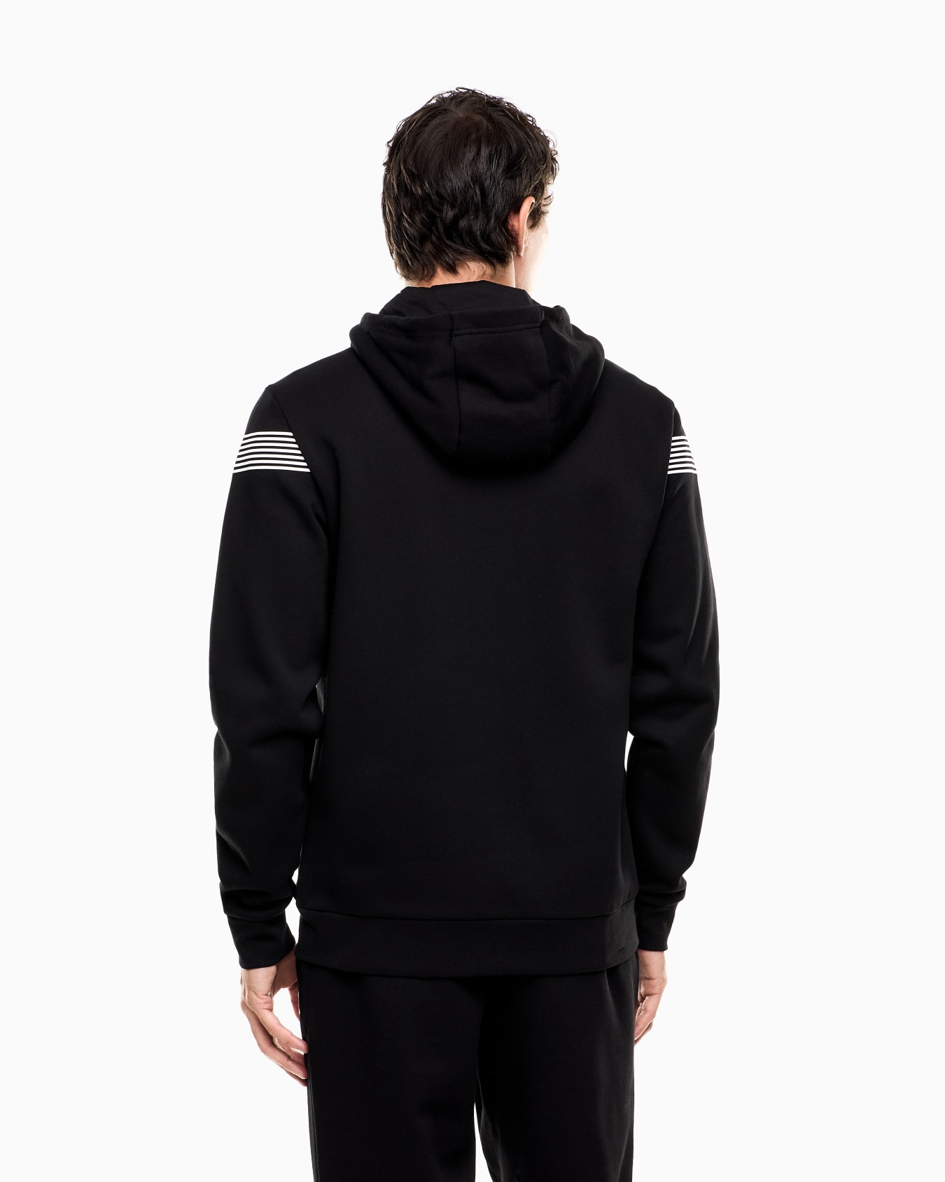 ASV 7 Lines cotton-blend hooded sweatshirt Slide 2
