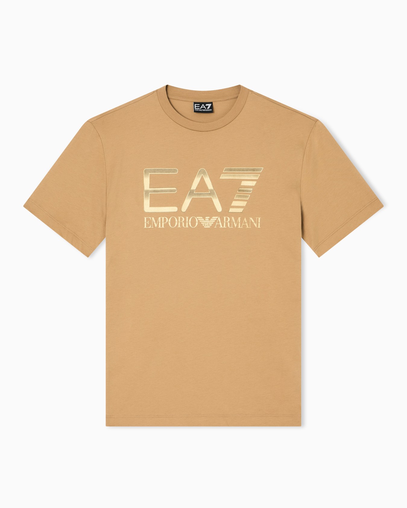 T-shirt Logo Series in cotone con maxi logo Slide 0