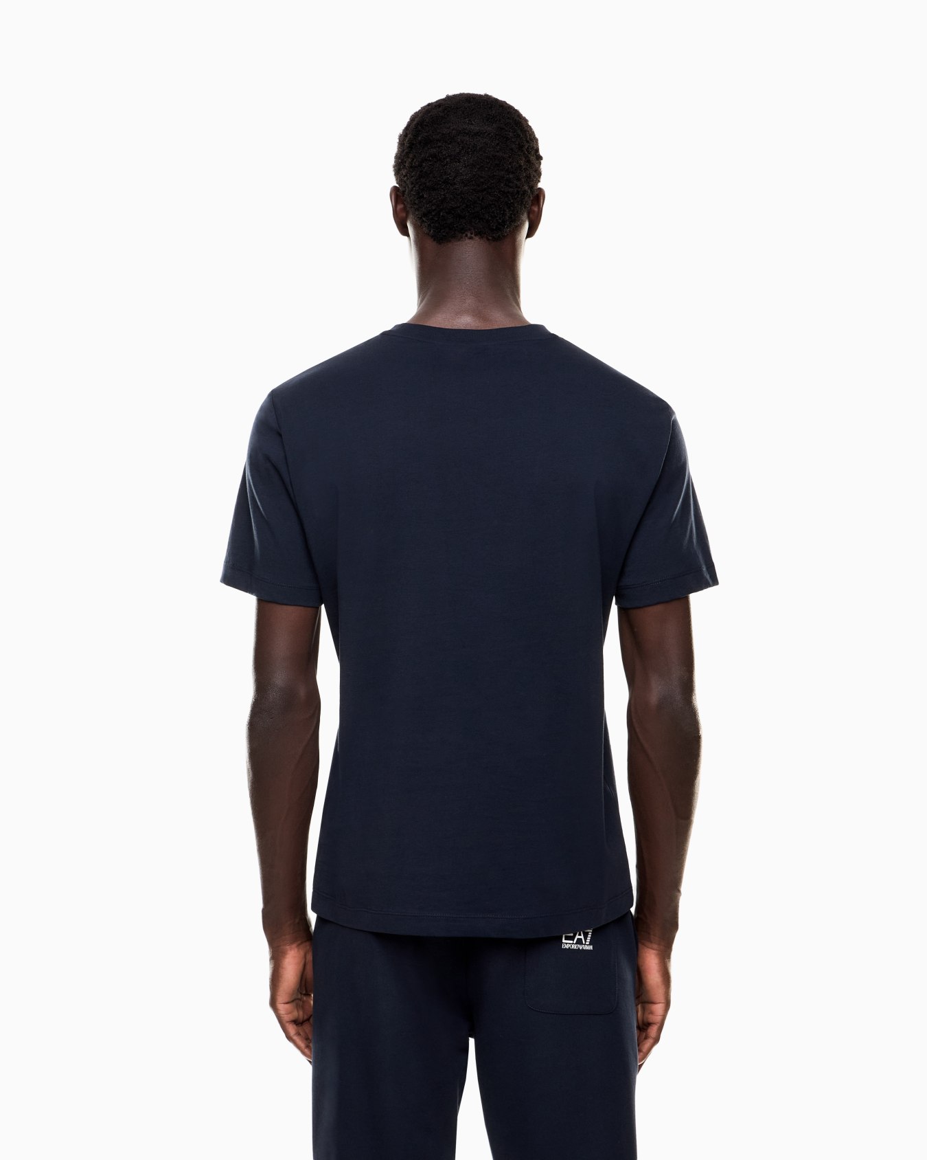 Logo Series cotton T-shirt with oversized logo Slide 2