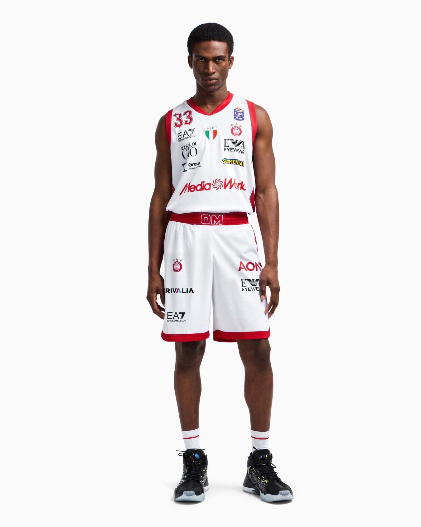 Débardeur réplique du Championnat Olimpia Milano 24/25 Diapositive 2