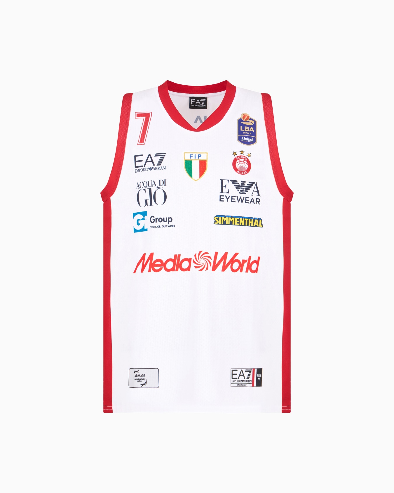 Débardeur réplique du Championnat Olimpia Milano 24/25 Diapositive 0
