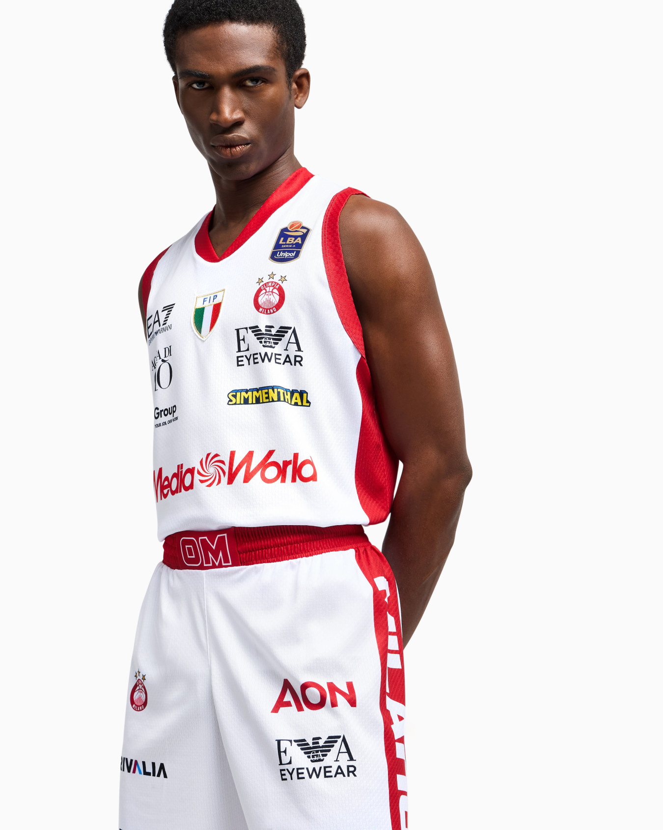 Débardeur réplique du Championnat Olimpia Milano 24/25 Diapositive 4