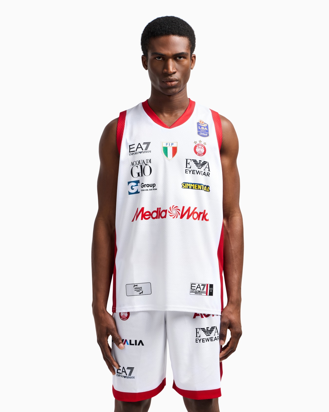 Débardeur réplique du Championnat Olimpia Milano 24/25 Diapositive 1