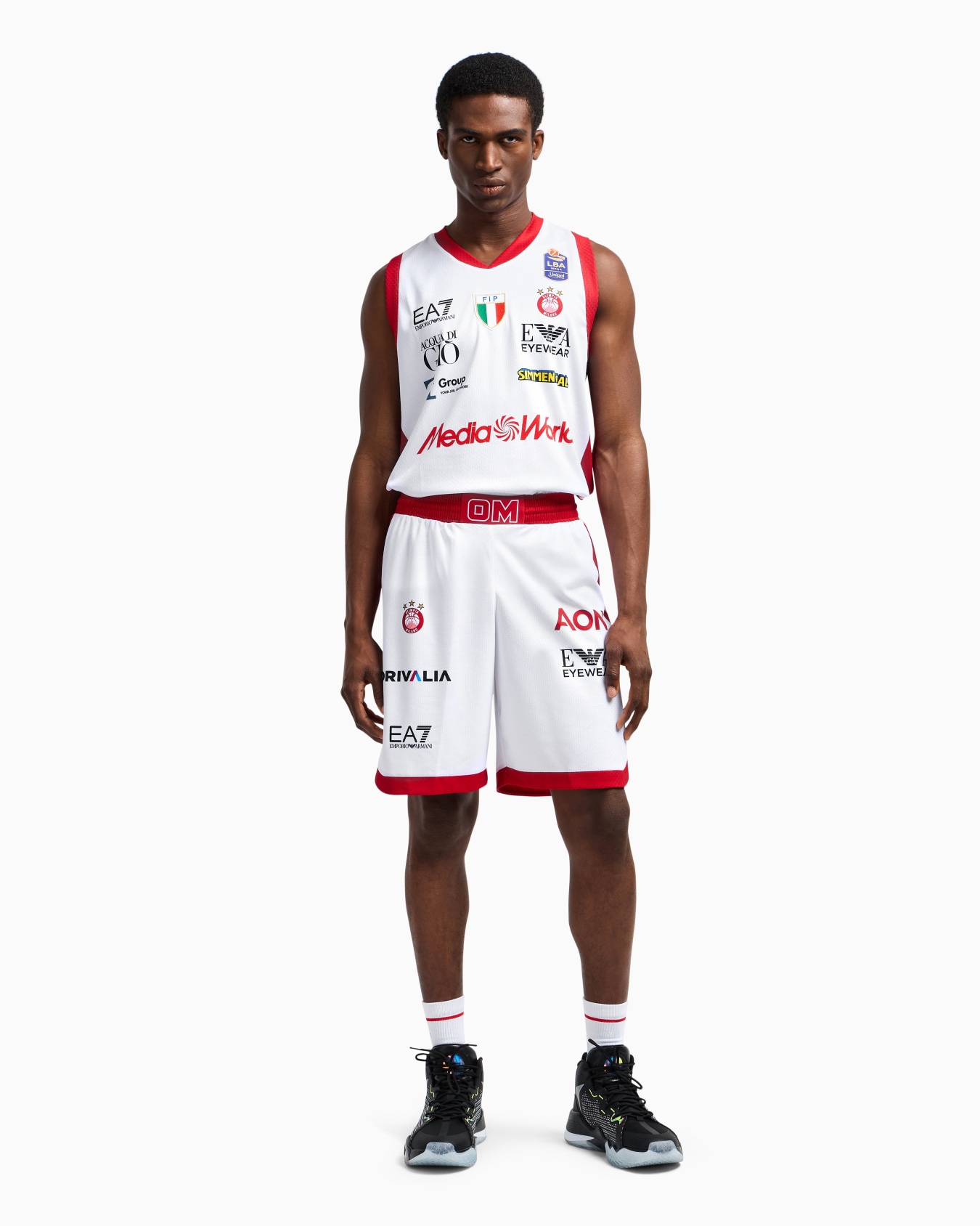 Débardeur réplique du Championnat Olimpia Milano 24/25 Diapositive 2