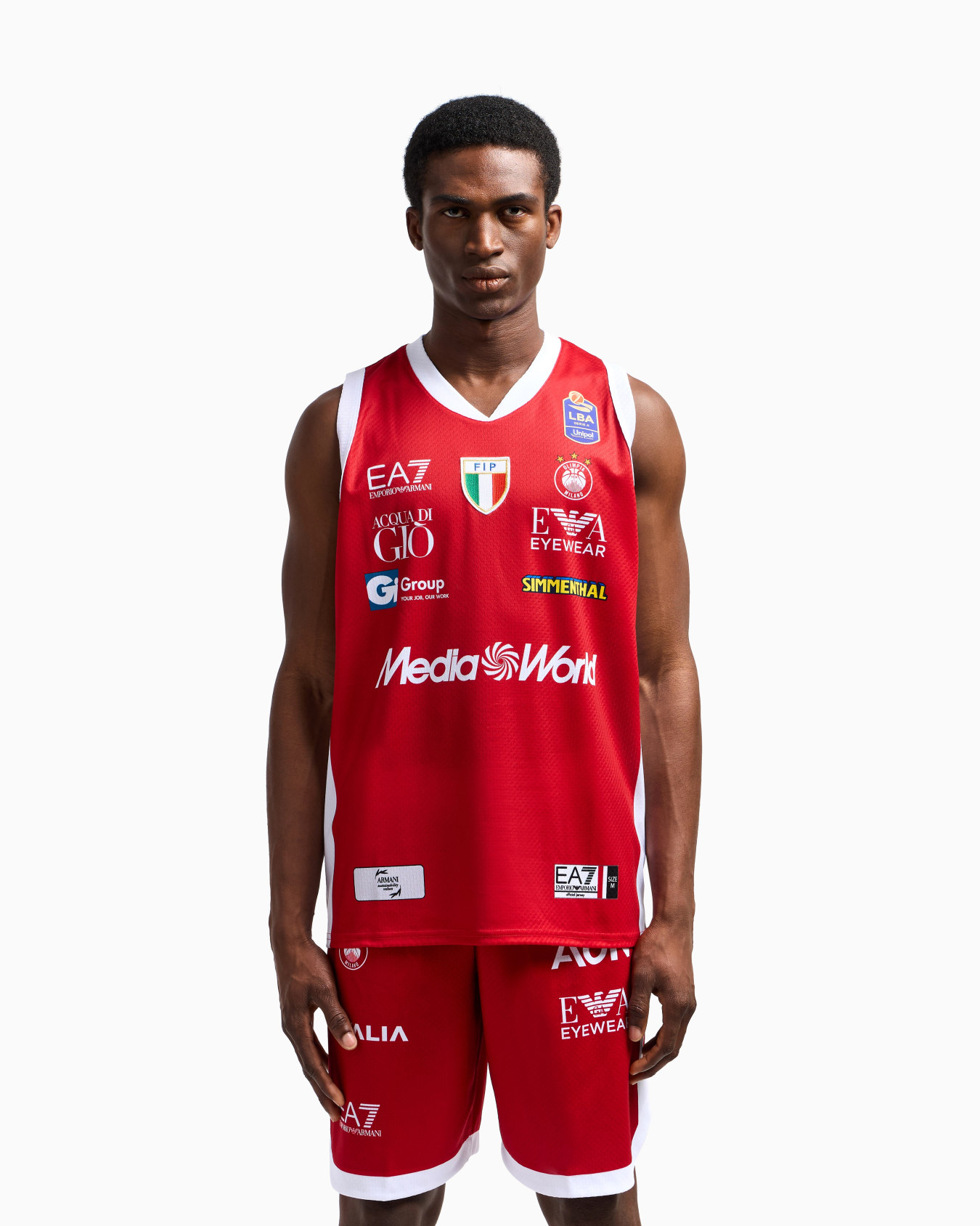 Débardeur réplique du Championnat Olimpia Milano 24/25 Diapositive 1