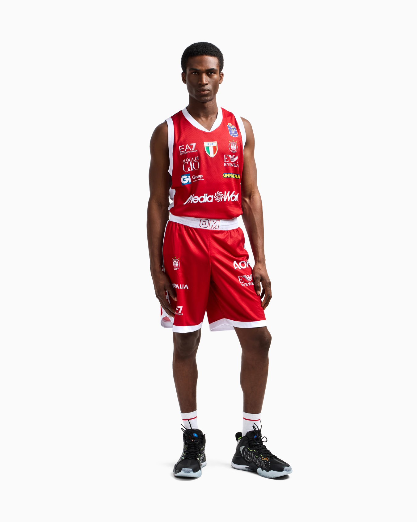Débardeur réplique du Championnat Olimpia Milano 24/25 Diapositive 2