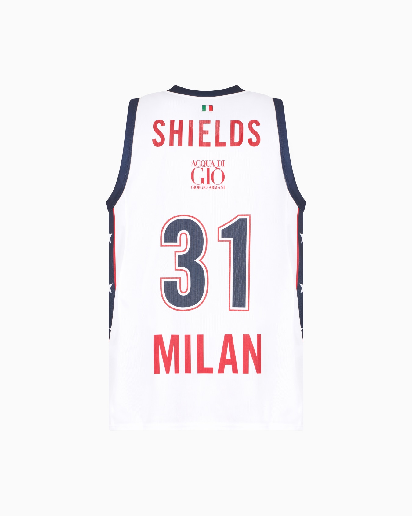 Maillot réplique Olimpia Milano Euroligue 24/25 Diapositive 1