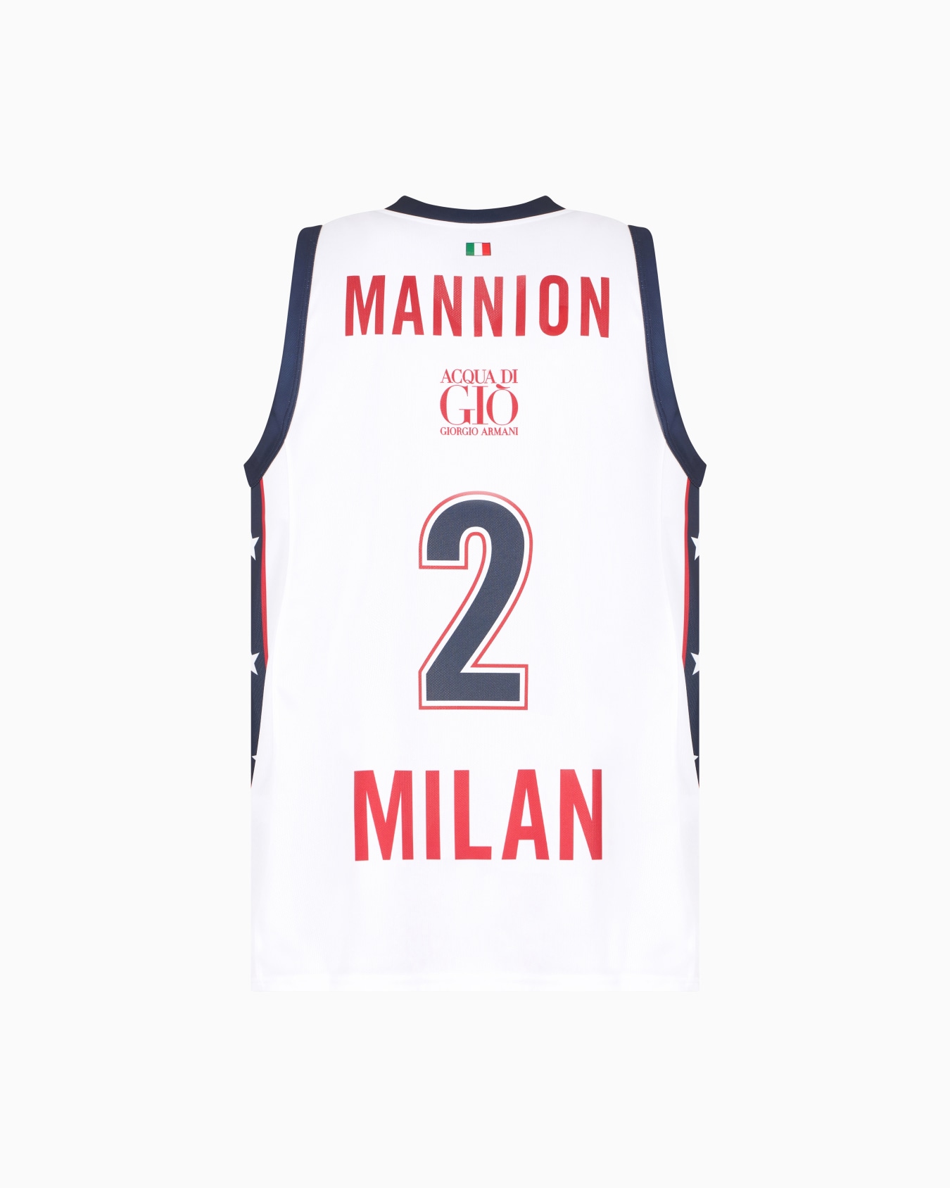 Maillot réplique Olimpia Milano Euroligue 24/25 Diapositive 1